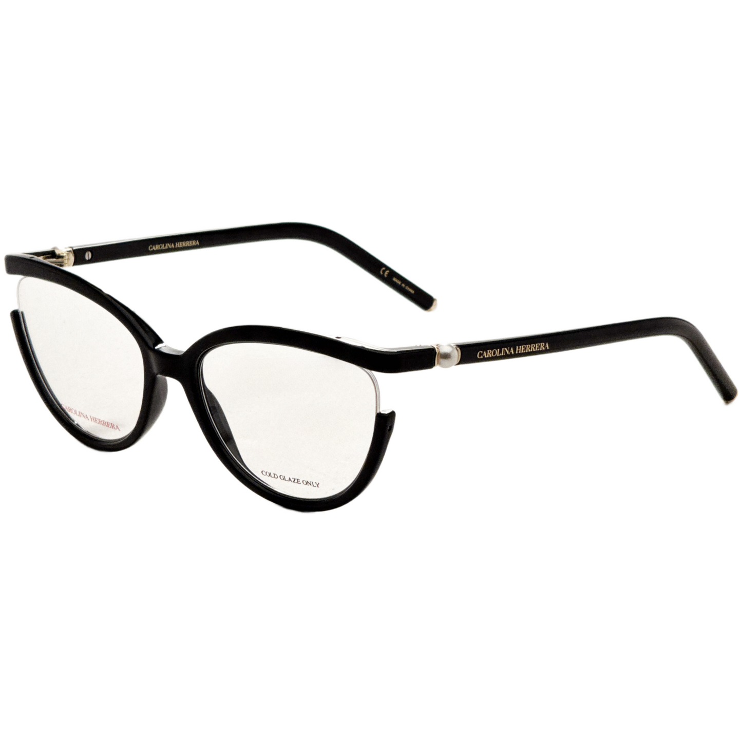 Carolina Herrera Women's 55 mm Black Opticals