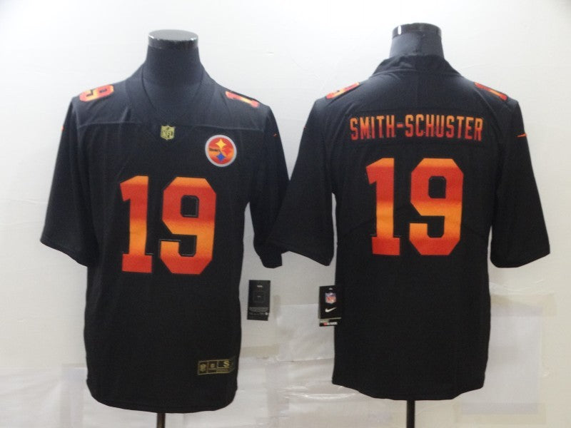 Men's Pittsburgh Steelers JuJu Smith-Schuster #19 Black Alternate Player jersey