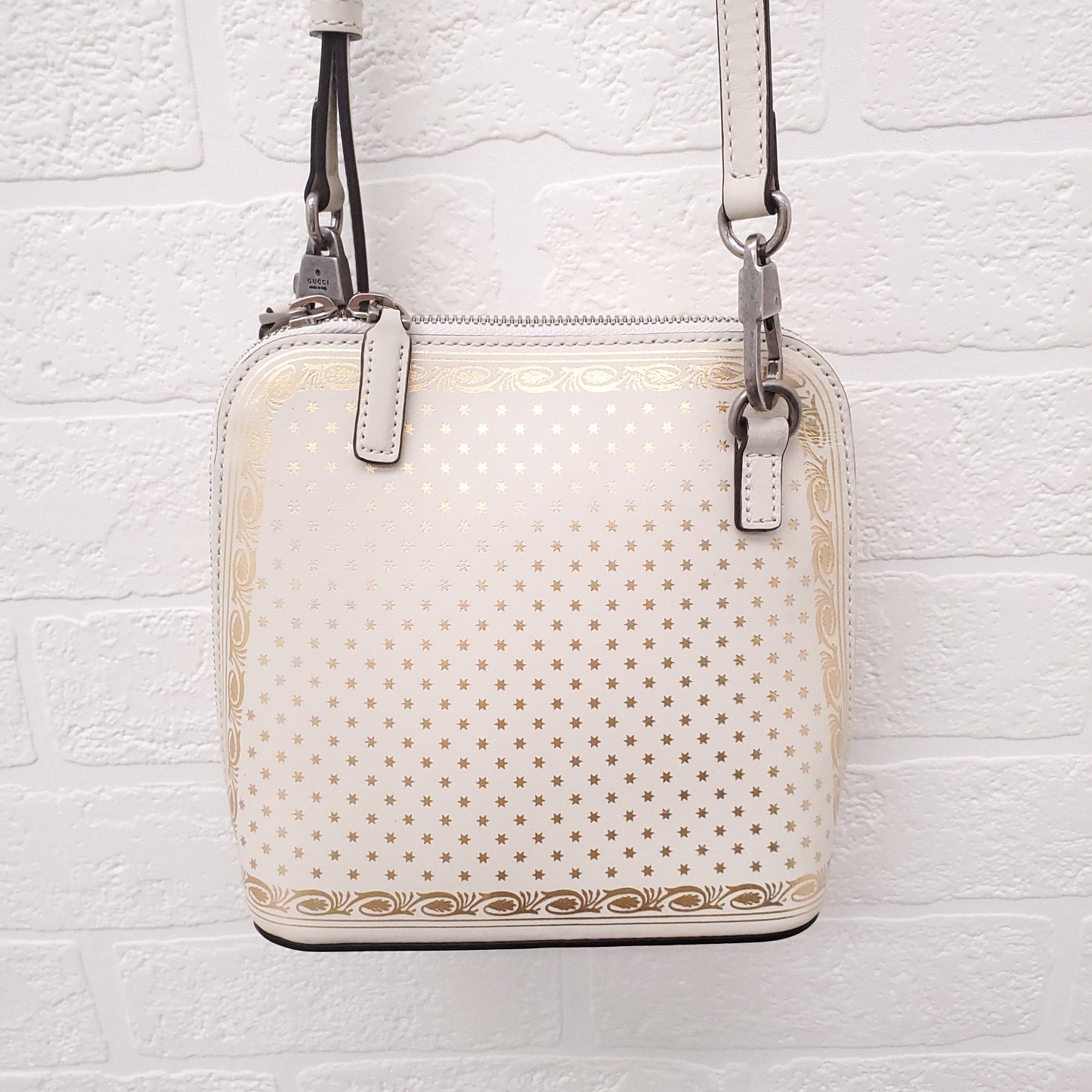 GUCCI OPHIDIA LOGO MOON & STAR CROSSBODY ($2450)