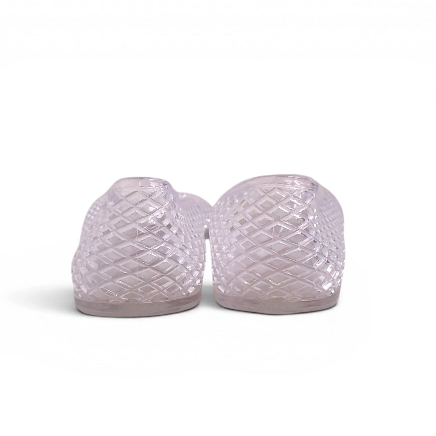ANCIENT GREEK SANDALS CLEAR JELLY SANDALS - SIZE 39