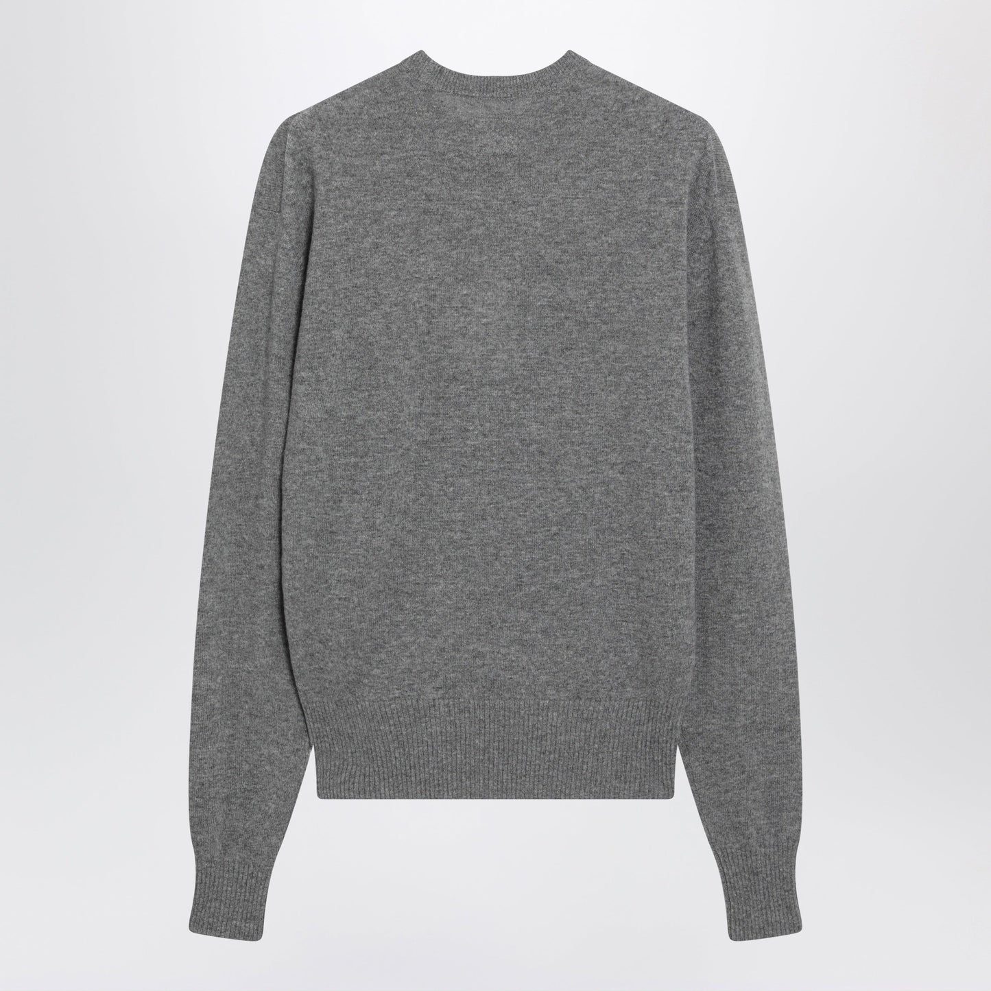 Toteme Classic Cashmere Crew-Neck Sweater In Mid Grey Melange Women