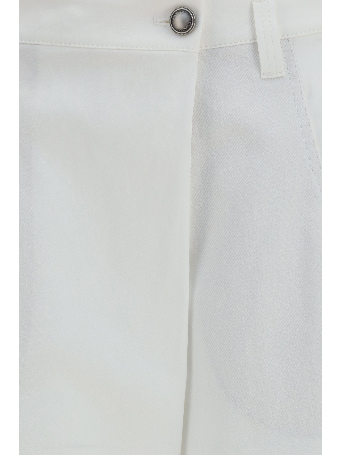 Brunello Cucinelli Women Straight-Leg Cotton Pants
