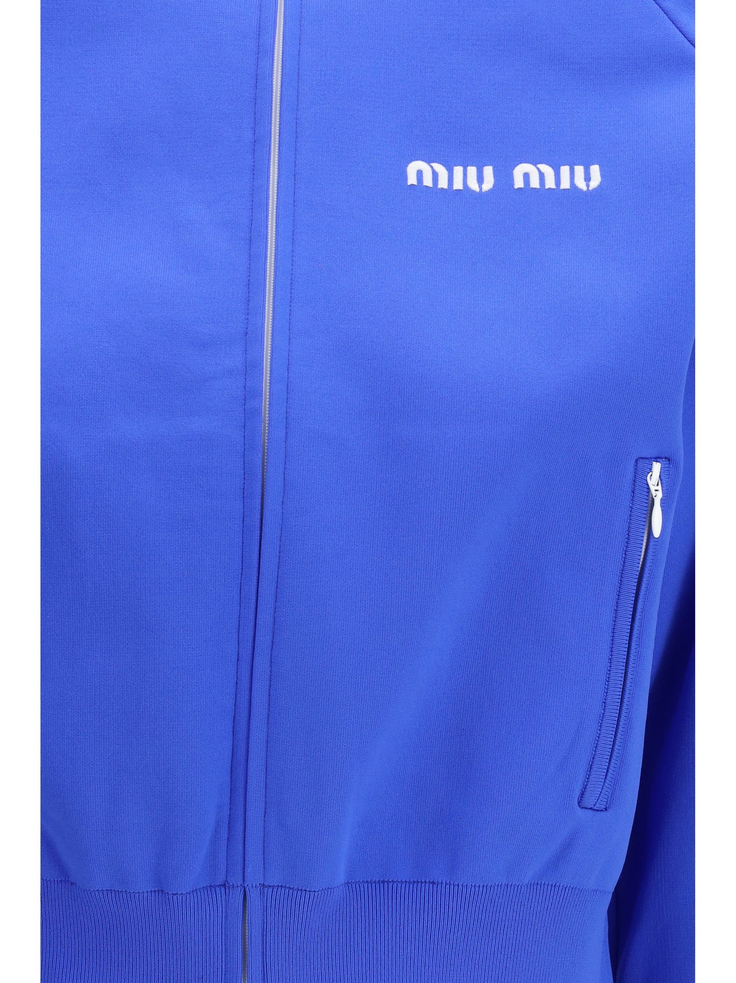 Miu Miu Women Zip-Up Sweatshirt