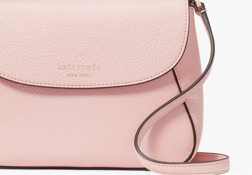 NWT Kate Spade Monica Small Flap Leather Crossbody Bag In Blush