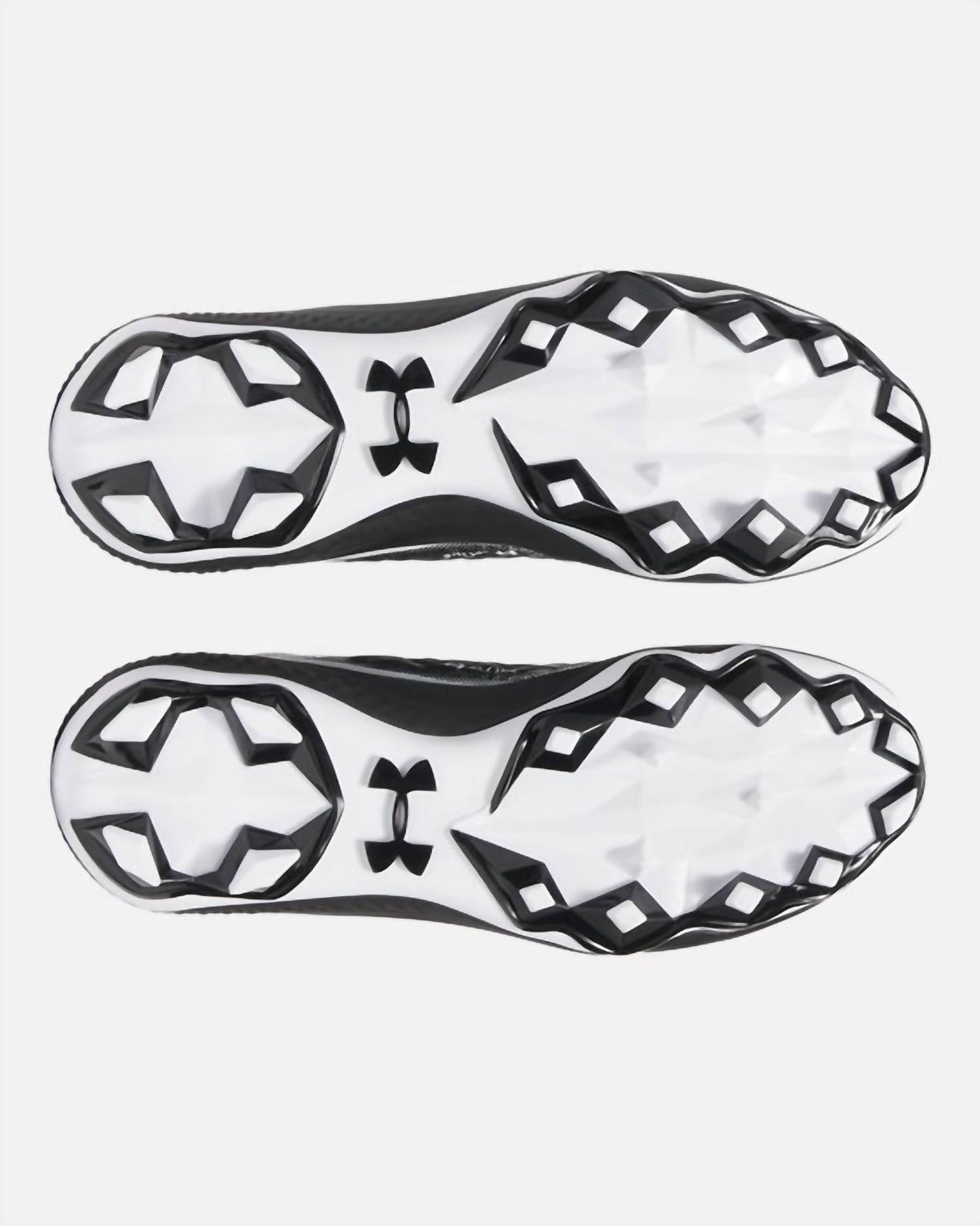 Men's Spotlight Mid Football Cleats In Black / White