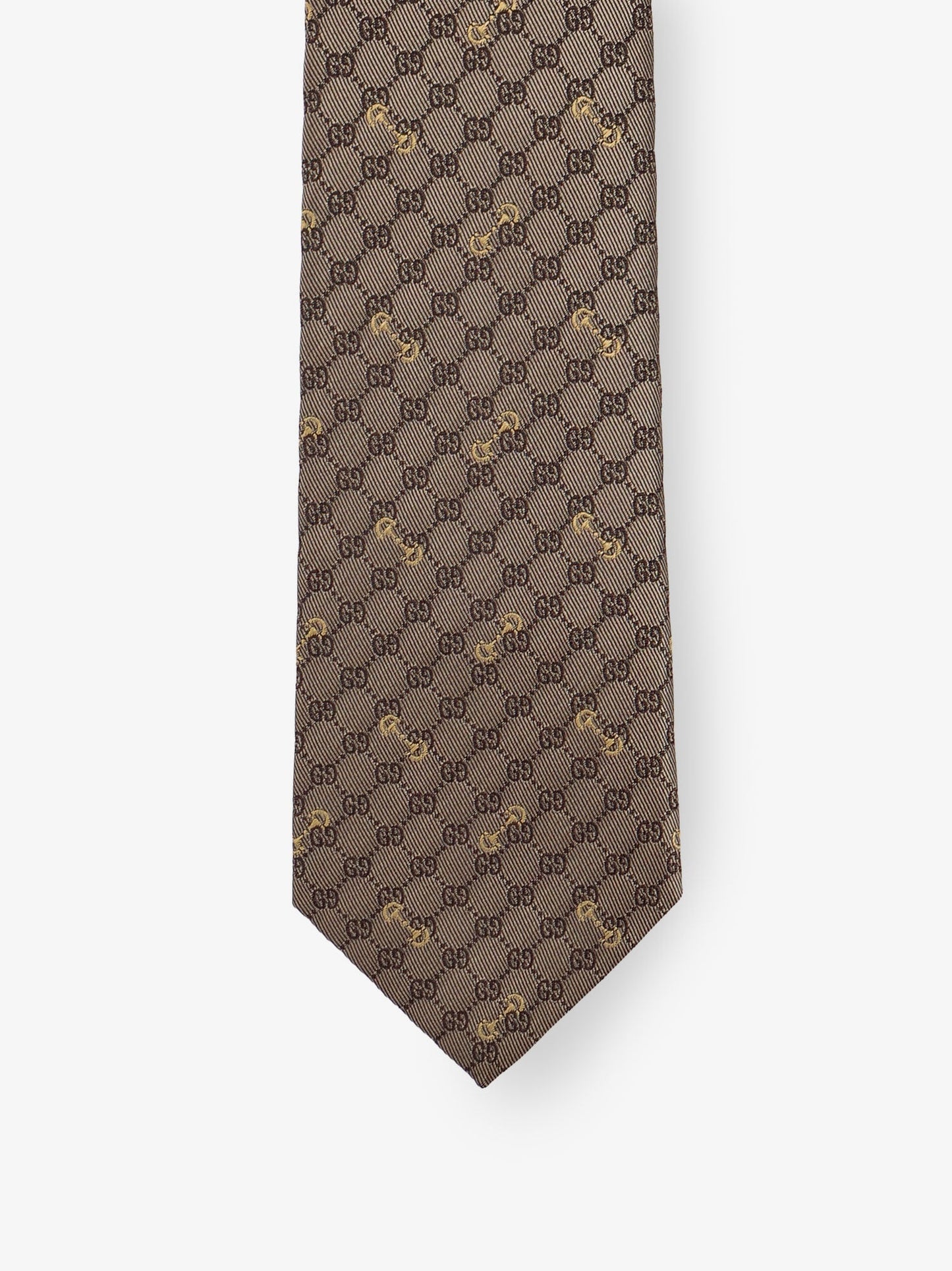 Gucci Men Morset Silk Tie