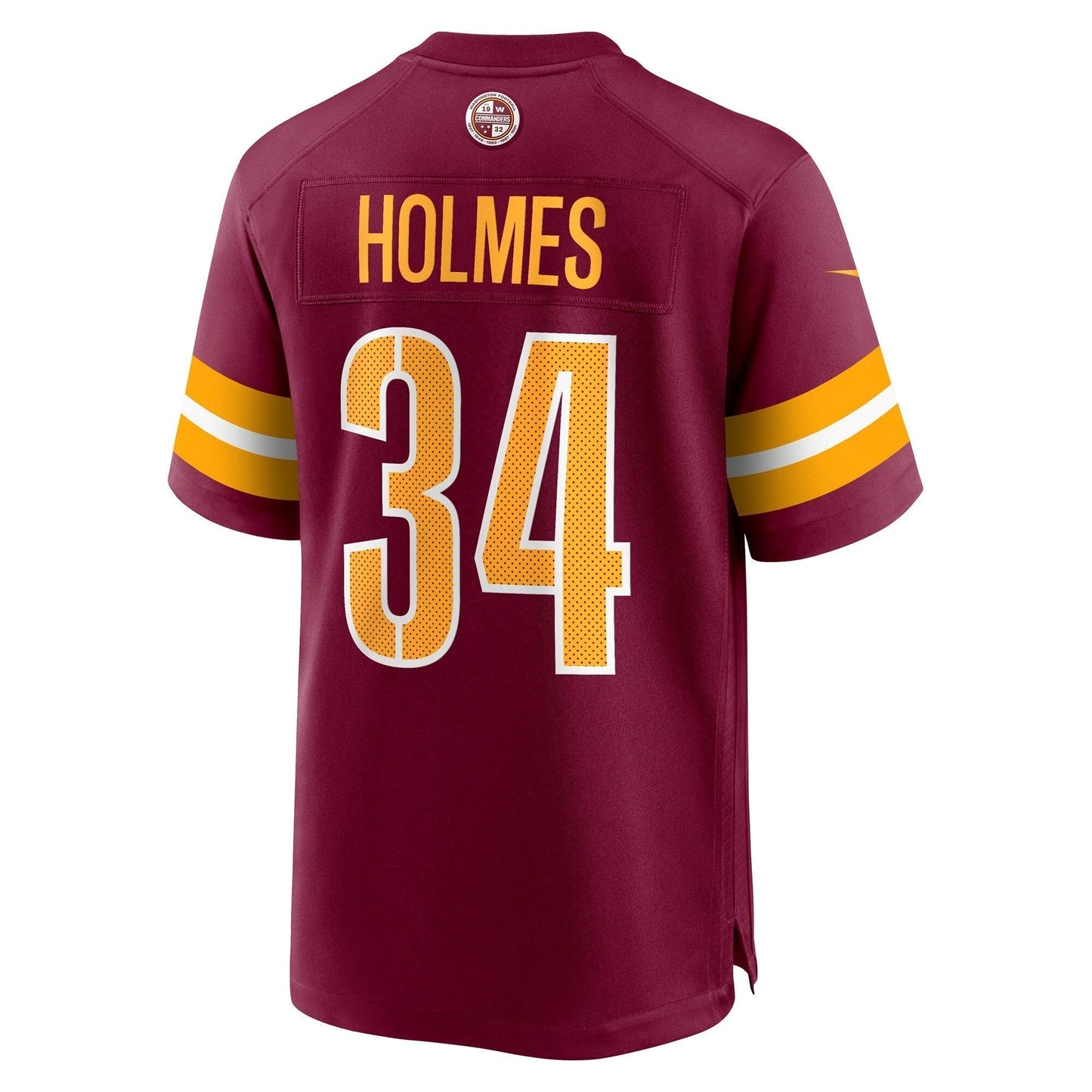 Christian Holmes Washington Commanders Nike Game Jersey - Burgundy