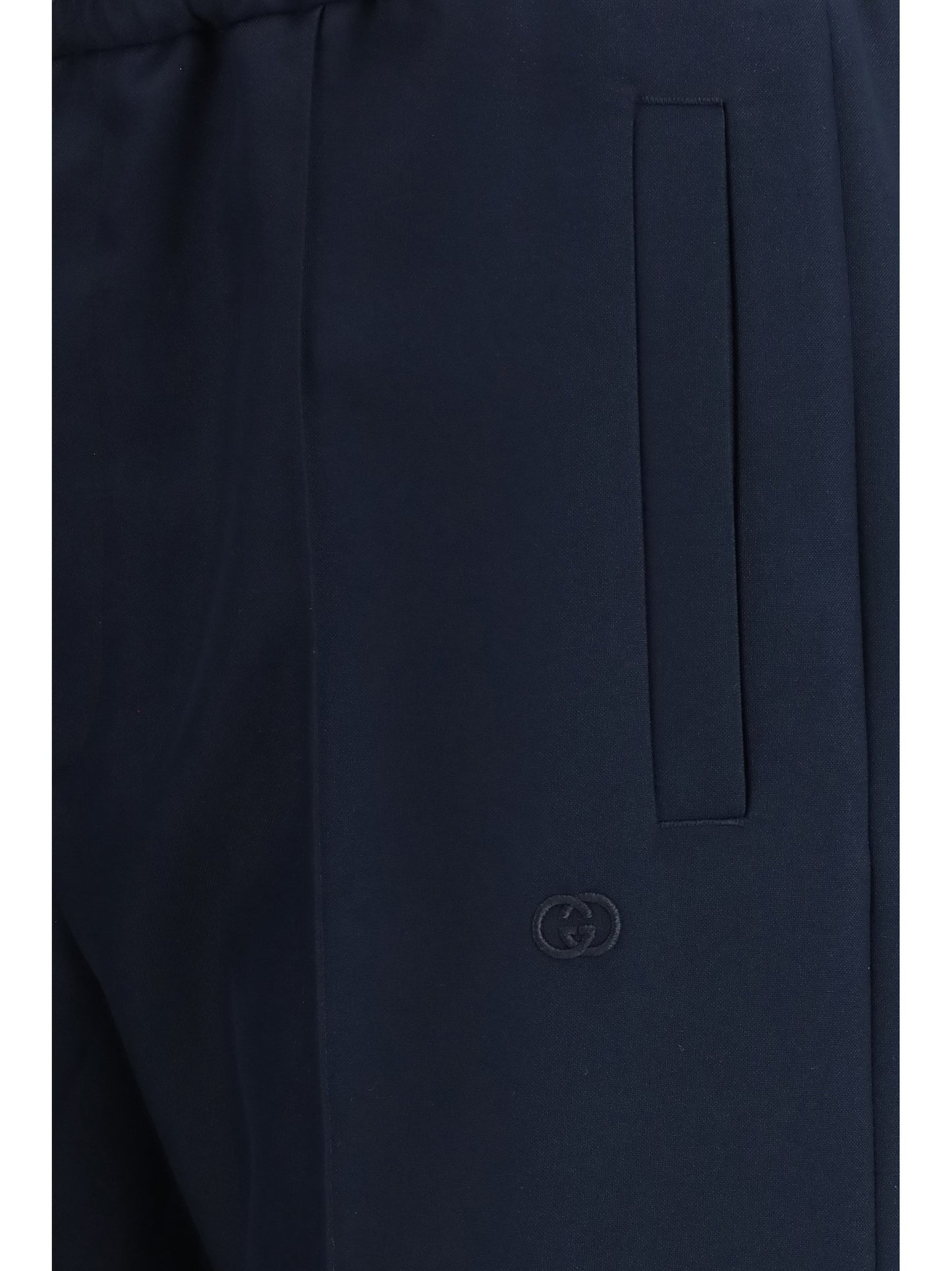 Gucci Men Technical Panama Trousers