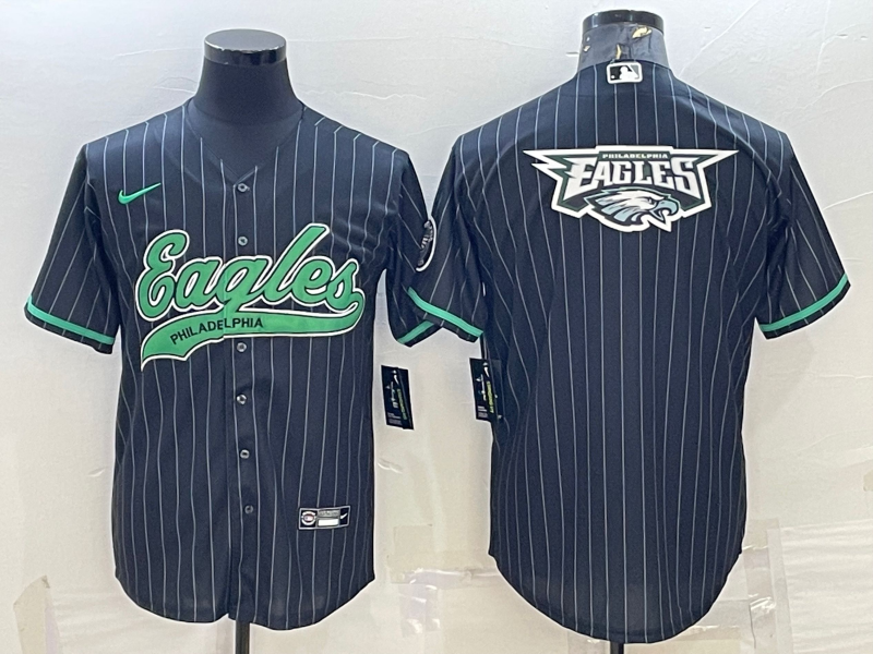 Men's Philadelphia Eagles Black Game Player jersey