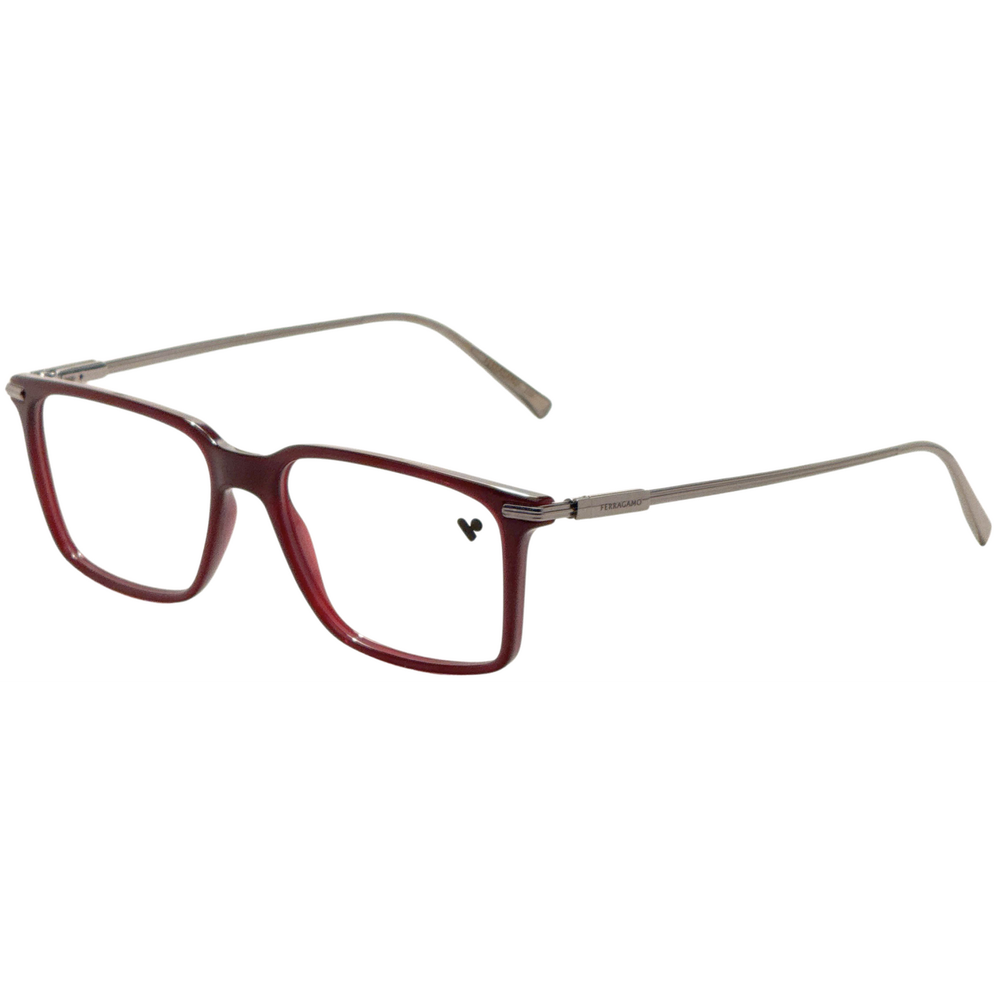 Ferragamo Men's 53 mm Wine Opticals