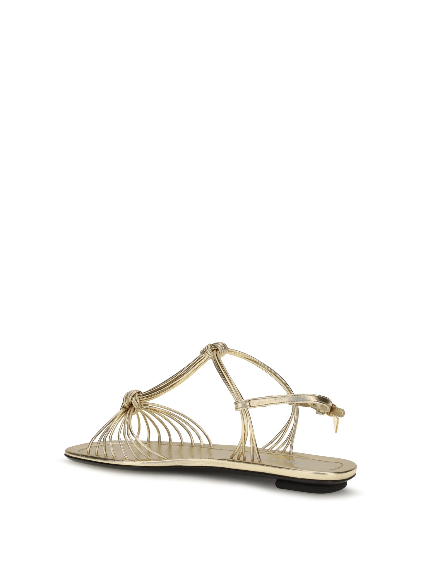 Prada Women Mordoré Nappa Sandals