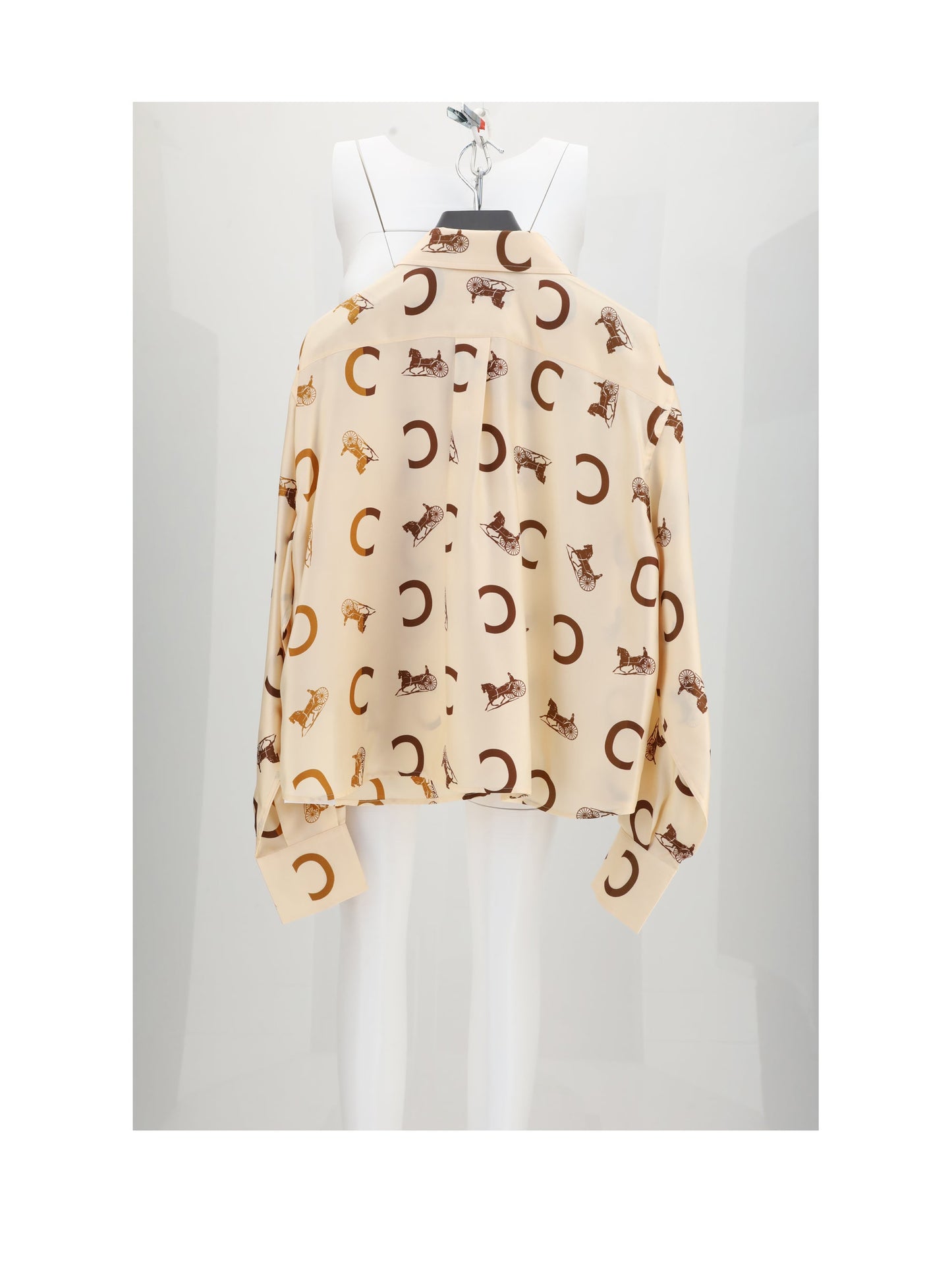 Celine Women Cropped Shirt