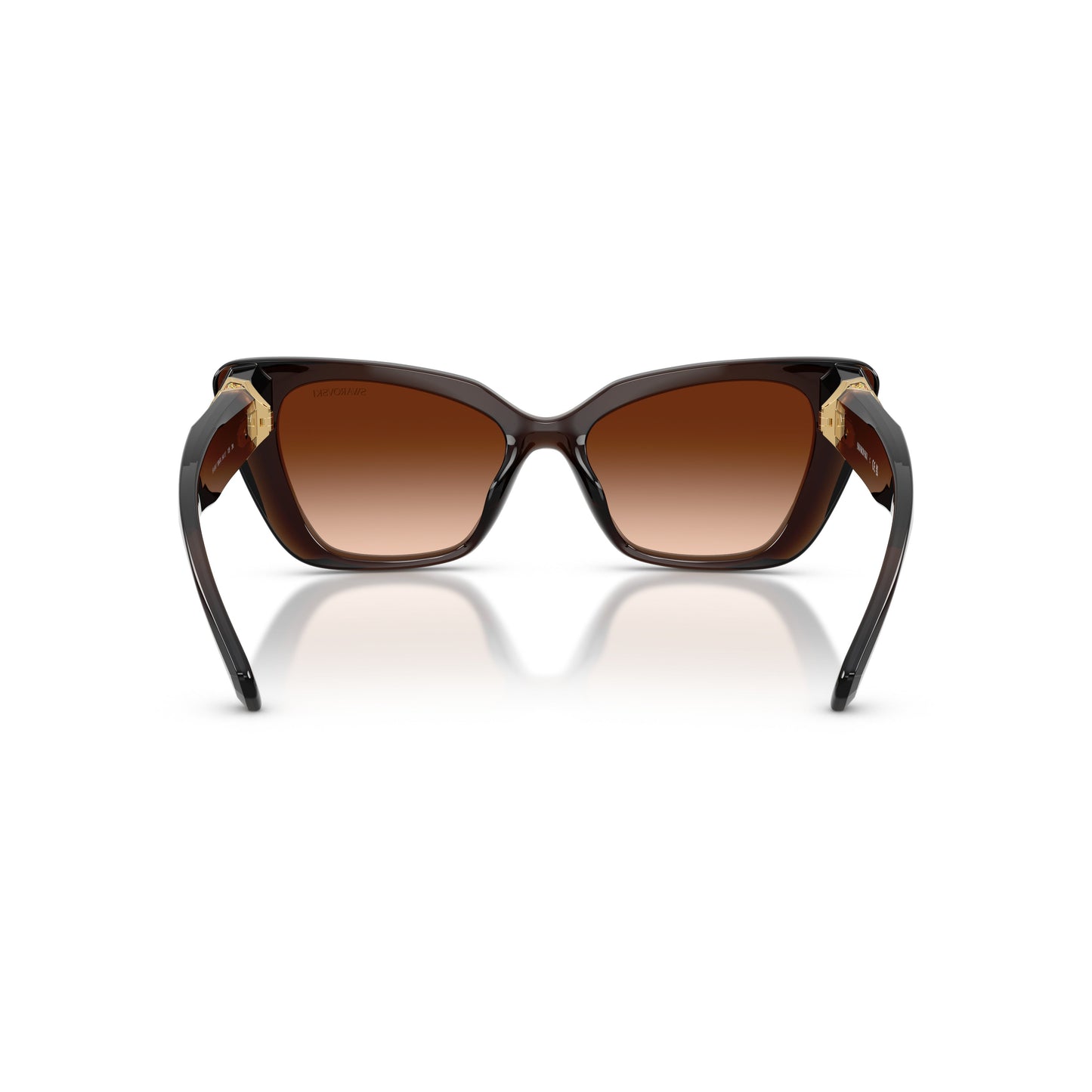 0Sk6047 Bold Cat-Eye Sunglasses with Gradient Lenses