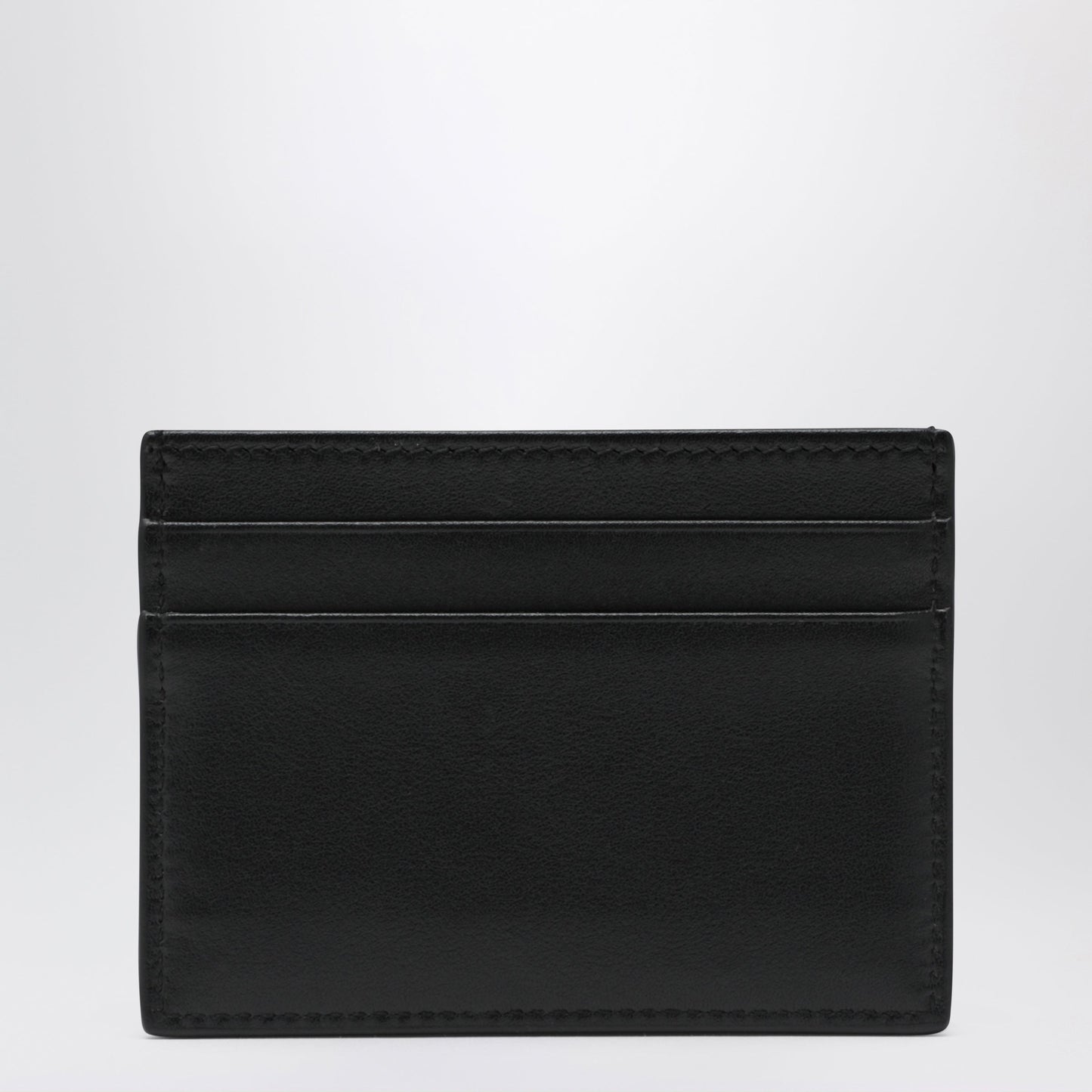 Dolce&Gabbana Black Plonge Calf Leather Card Holder Women