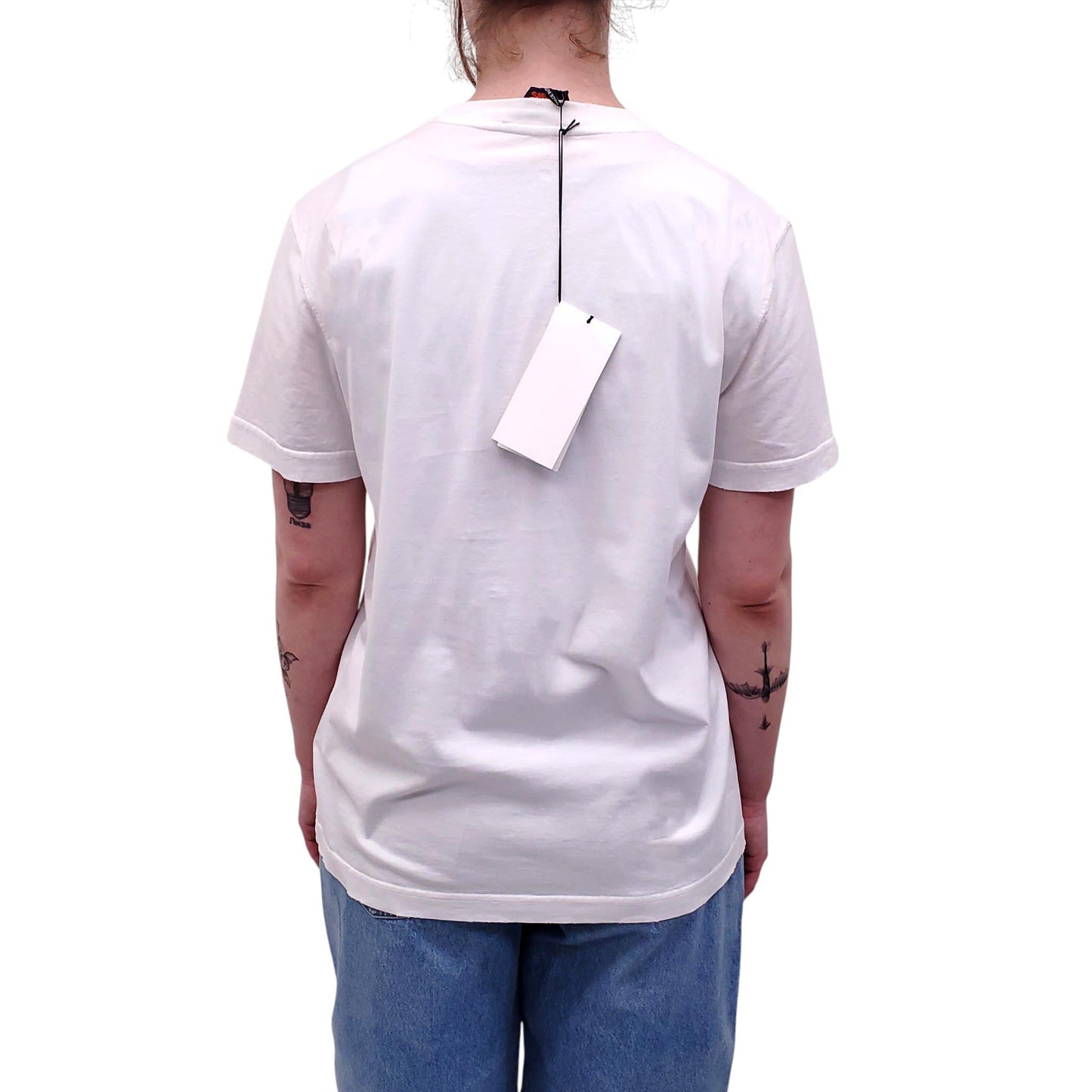 CALVIN KLEIN JAWS GRAPHIC T-SHIRT - SIZE XS