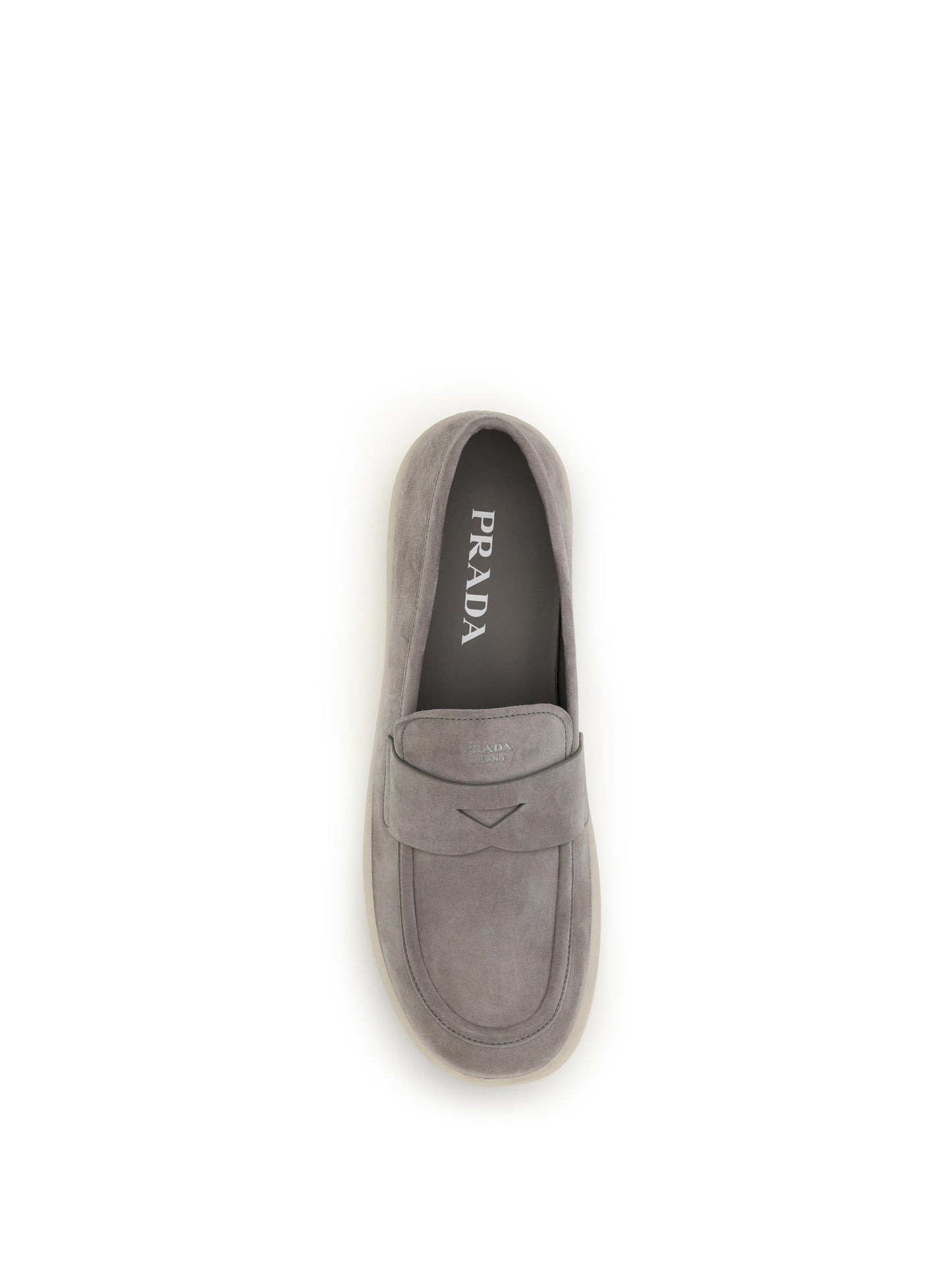 Prada Men Suede Loafers