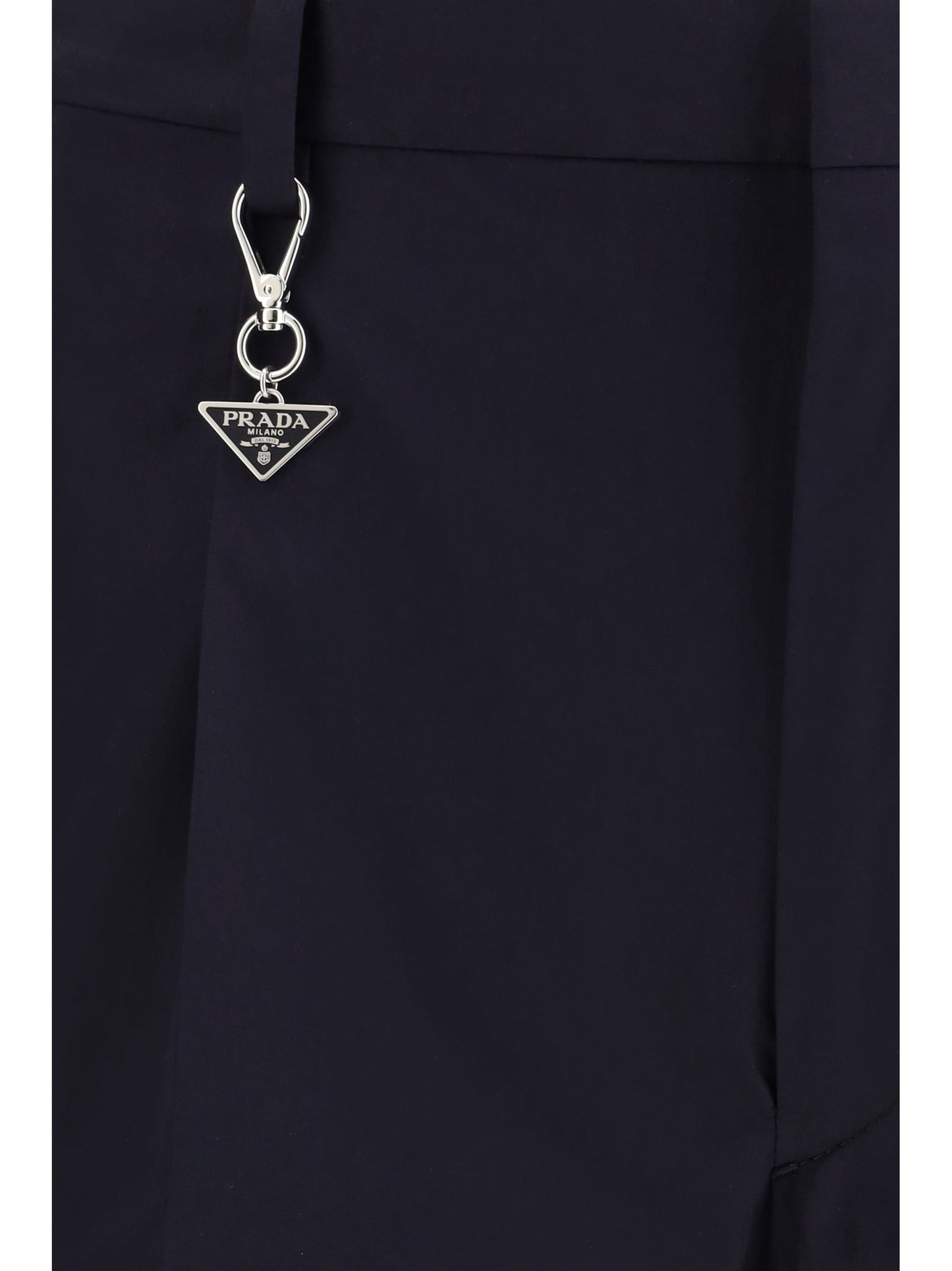Prada Men Tailored Cotton Poplin Pants