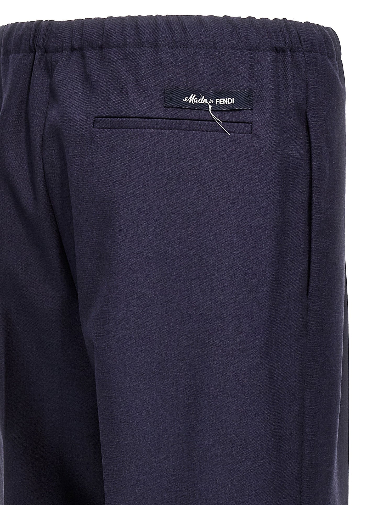 Fendi Men Wool Trousers