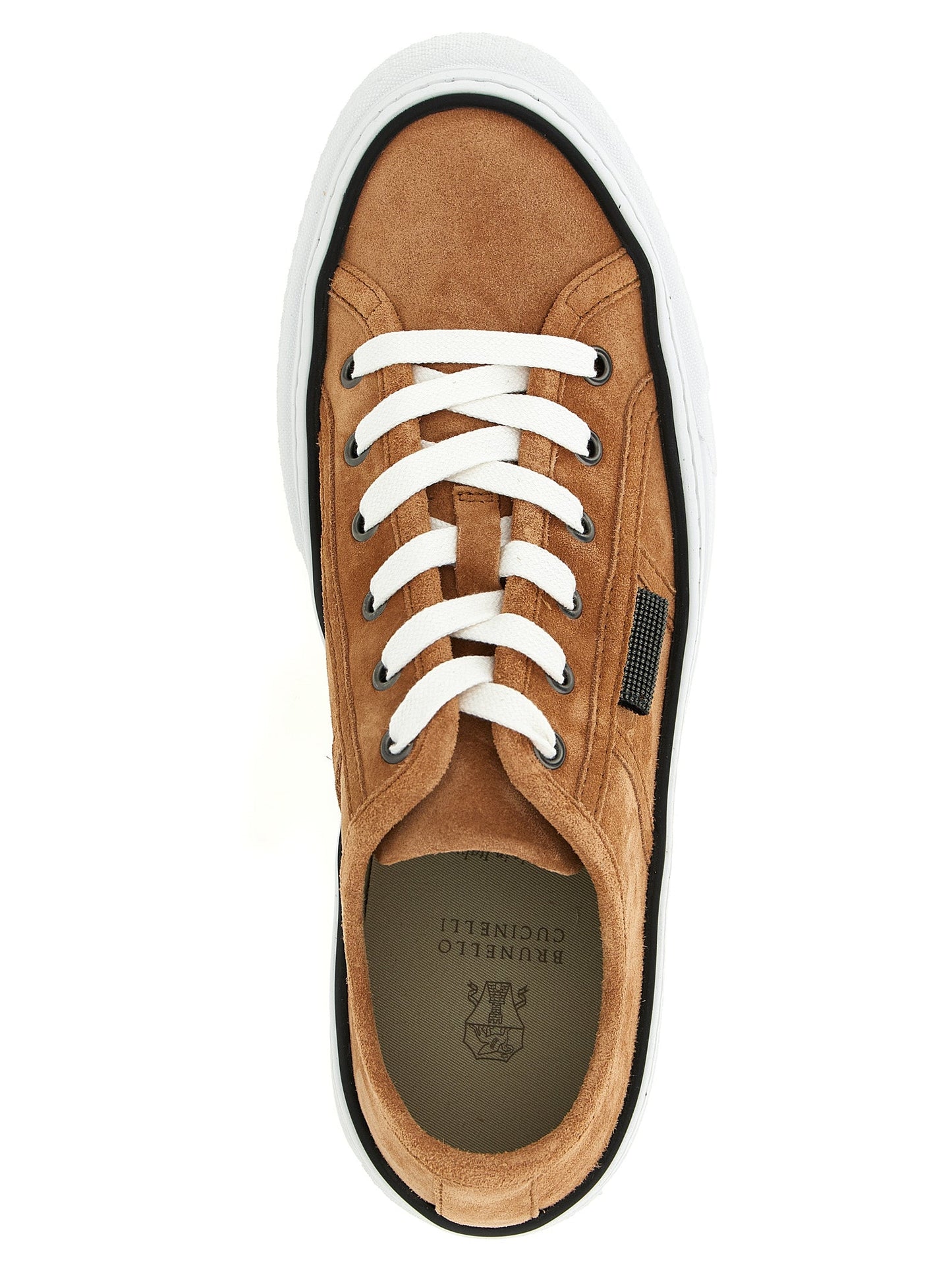 Brunello Cucinelli Women 'Shiny Tab' Sneakers