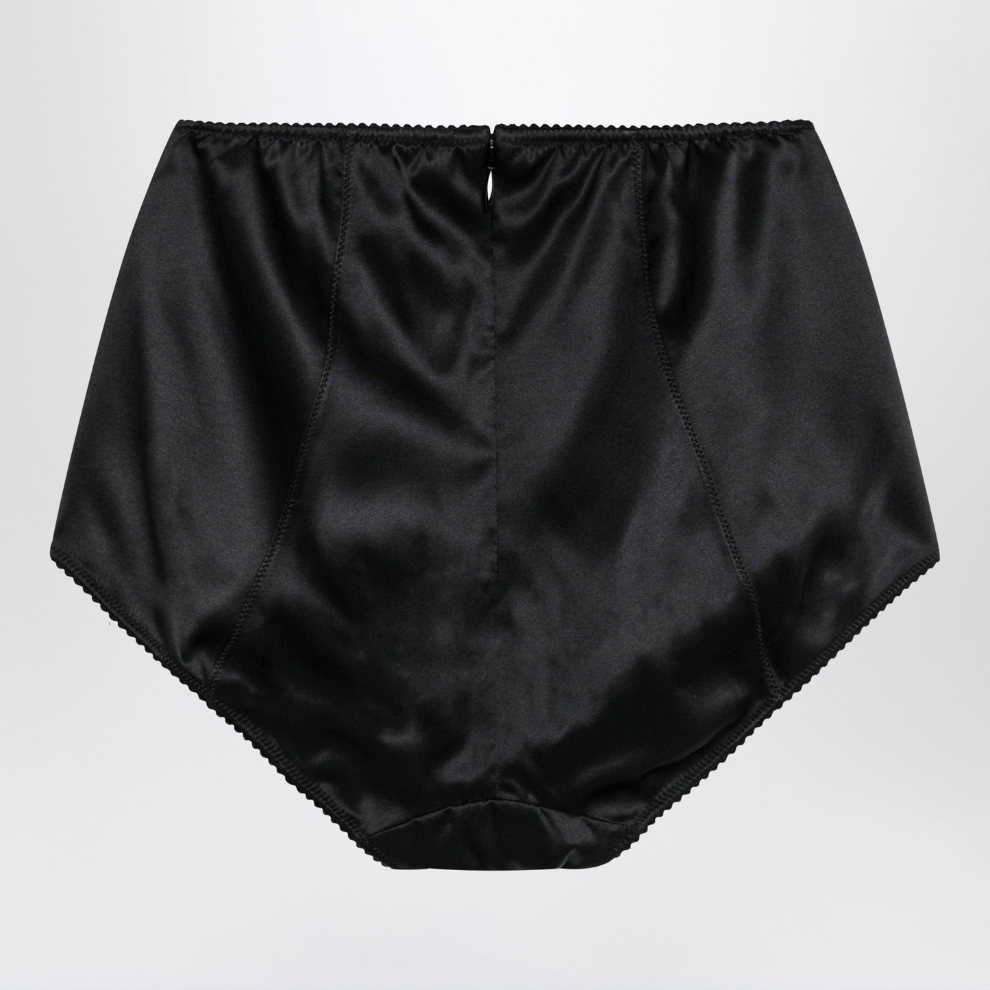 Dolce&Gabbana Black Satin Culottes Women