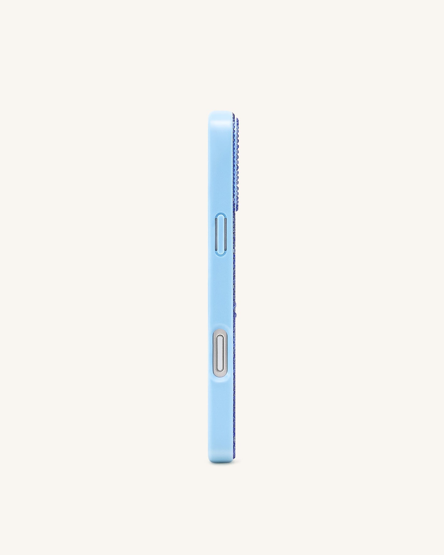 Christmas Tree Bling Phone Case - Light Blue
