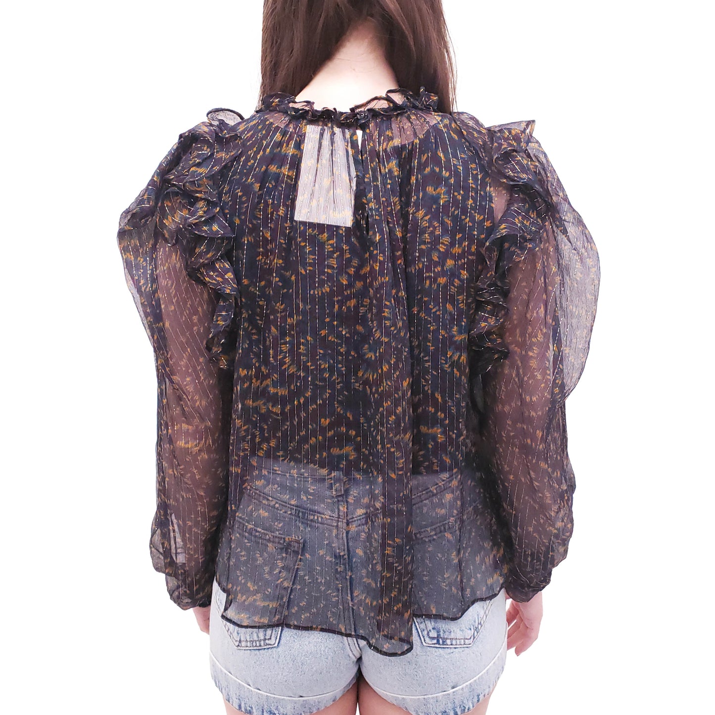 ULLA JOHNSON 'ELVIA' BLOUSE - SIZE 4