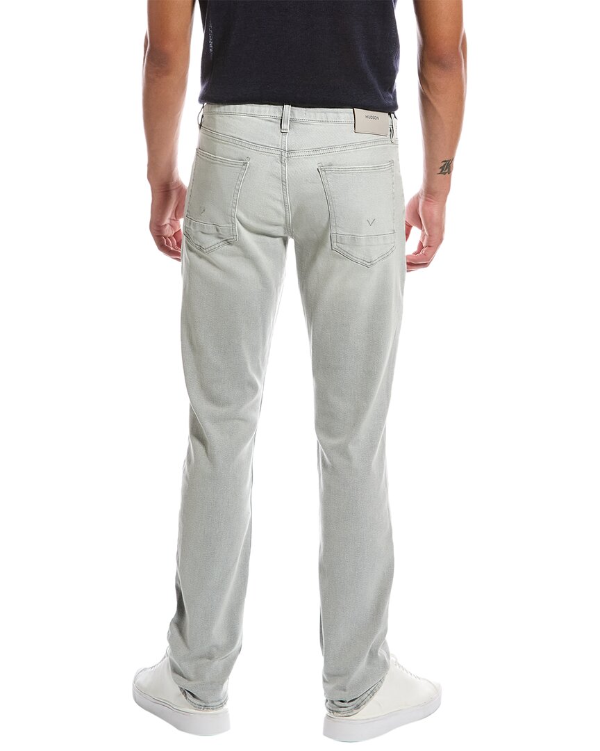 HUDSON Jeans mens Blake Sky Grey Slim Straight Jean, 30, Grey