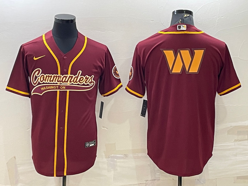 Men's Washington Commanders Red Game jersey