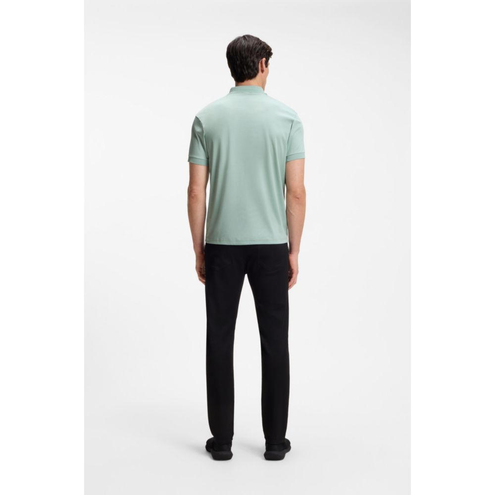 Porsche x polo shirt in mercerized cotton