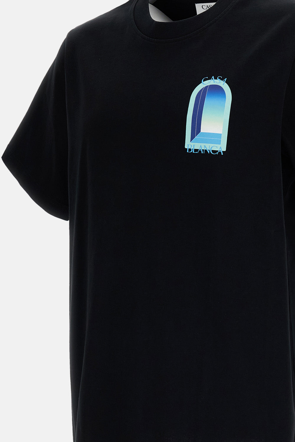 Casablanca Men Classic Printed T-Shirt