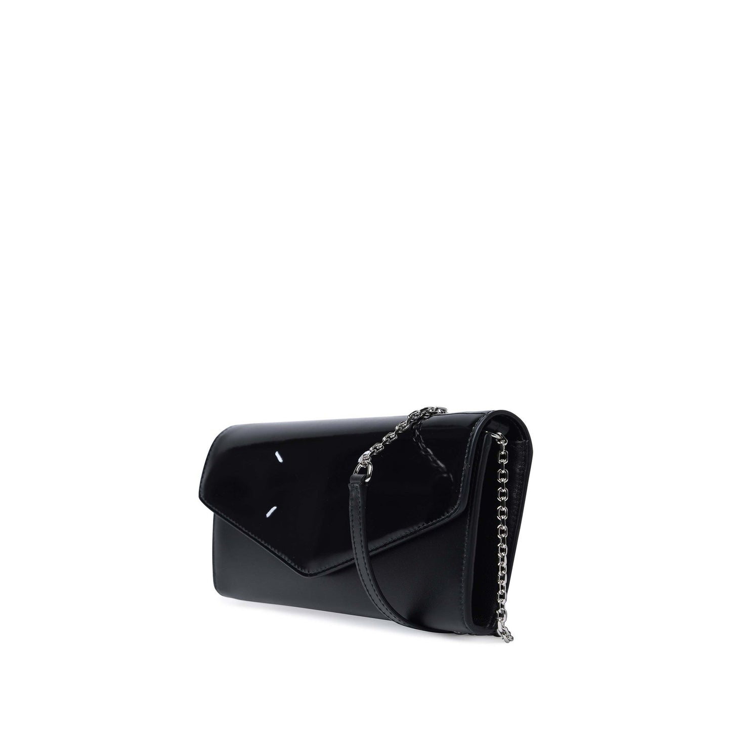 Maison Margiela Four Stiches Leather Chain Wallet Women