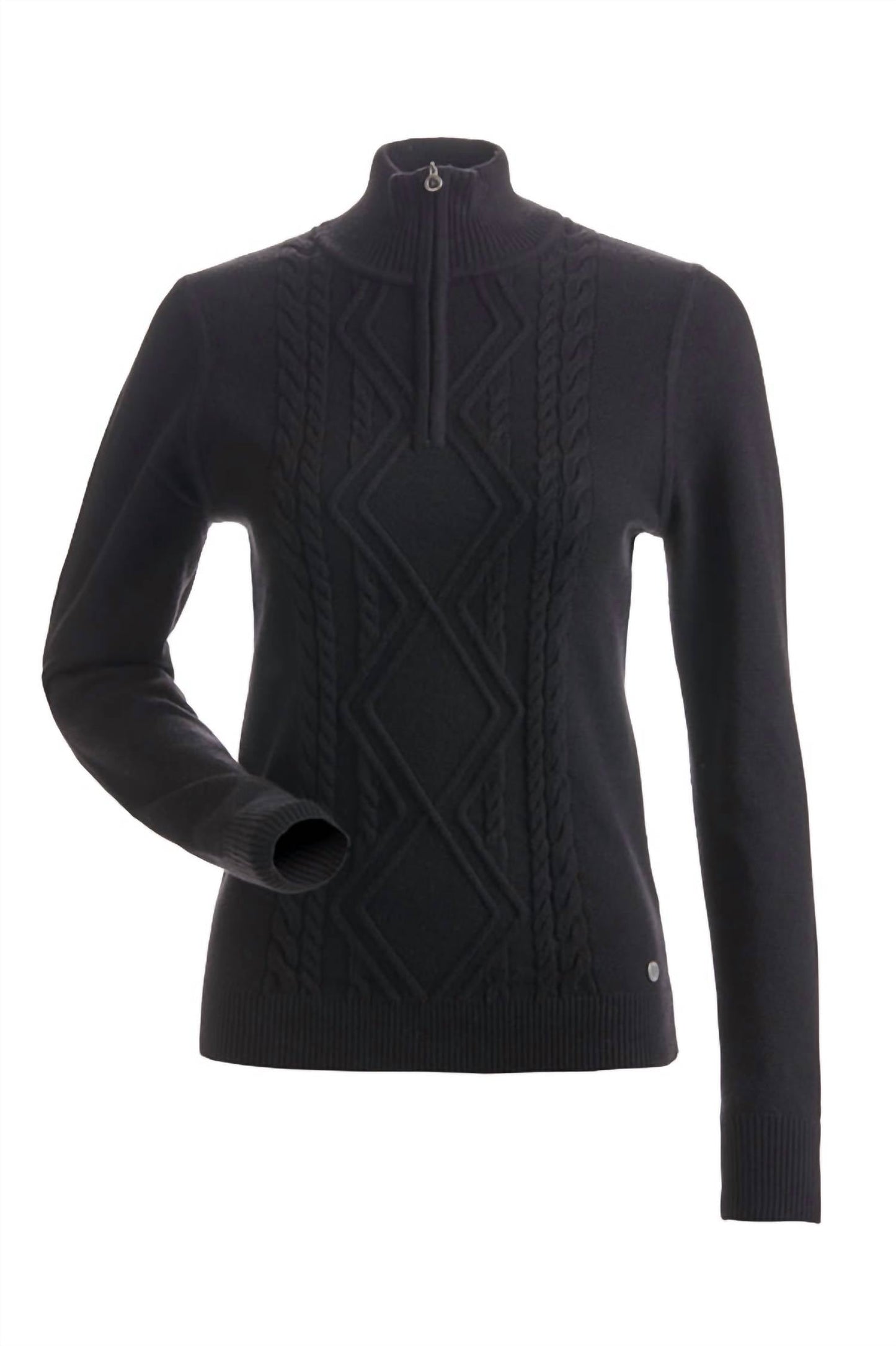Women's Alpenglow Ski Sweater In Black