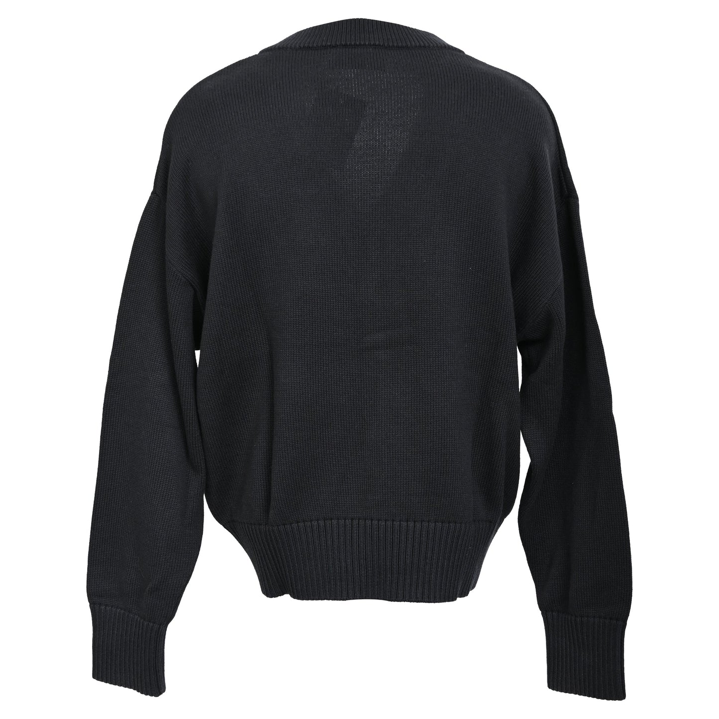 Ami Ami De Coeur Cardigan in Black Wool
