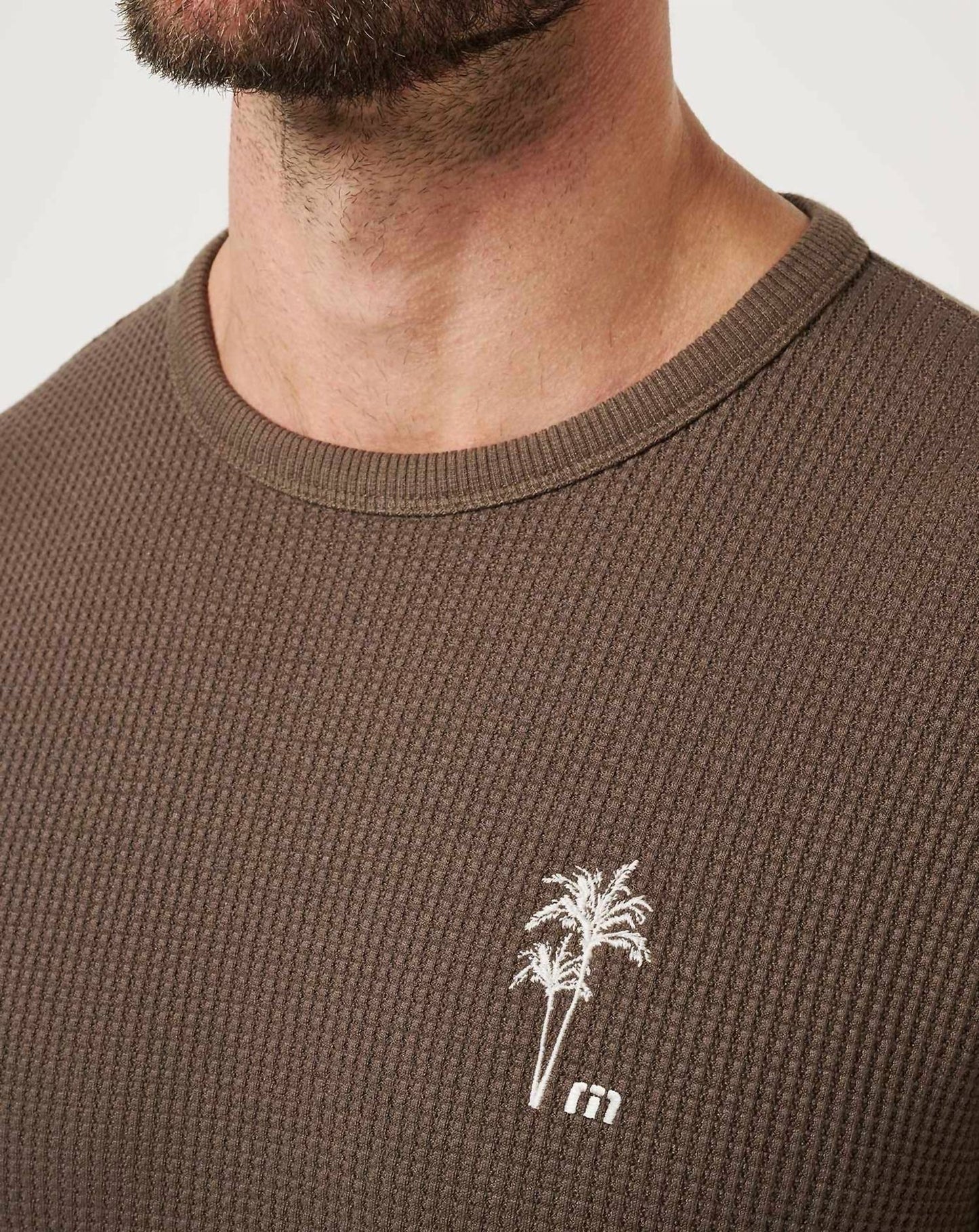 Souvenir Stand Pullover T Shirt In Chocolate Brown