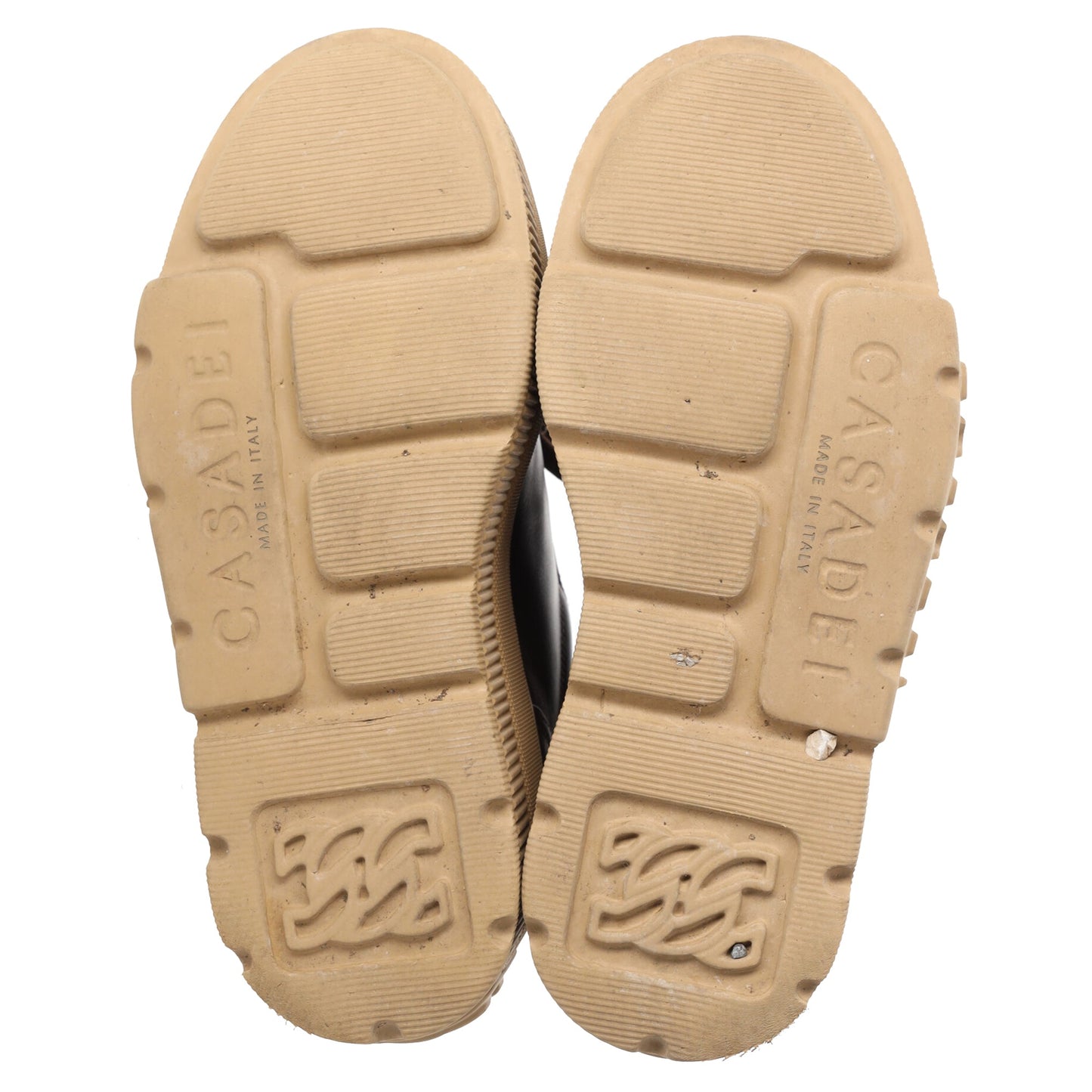 Casadei Nexus platform sneakers in brown leather