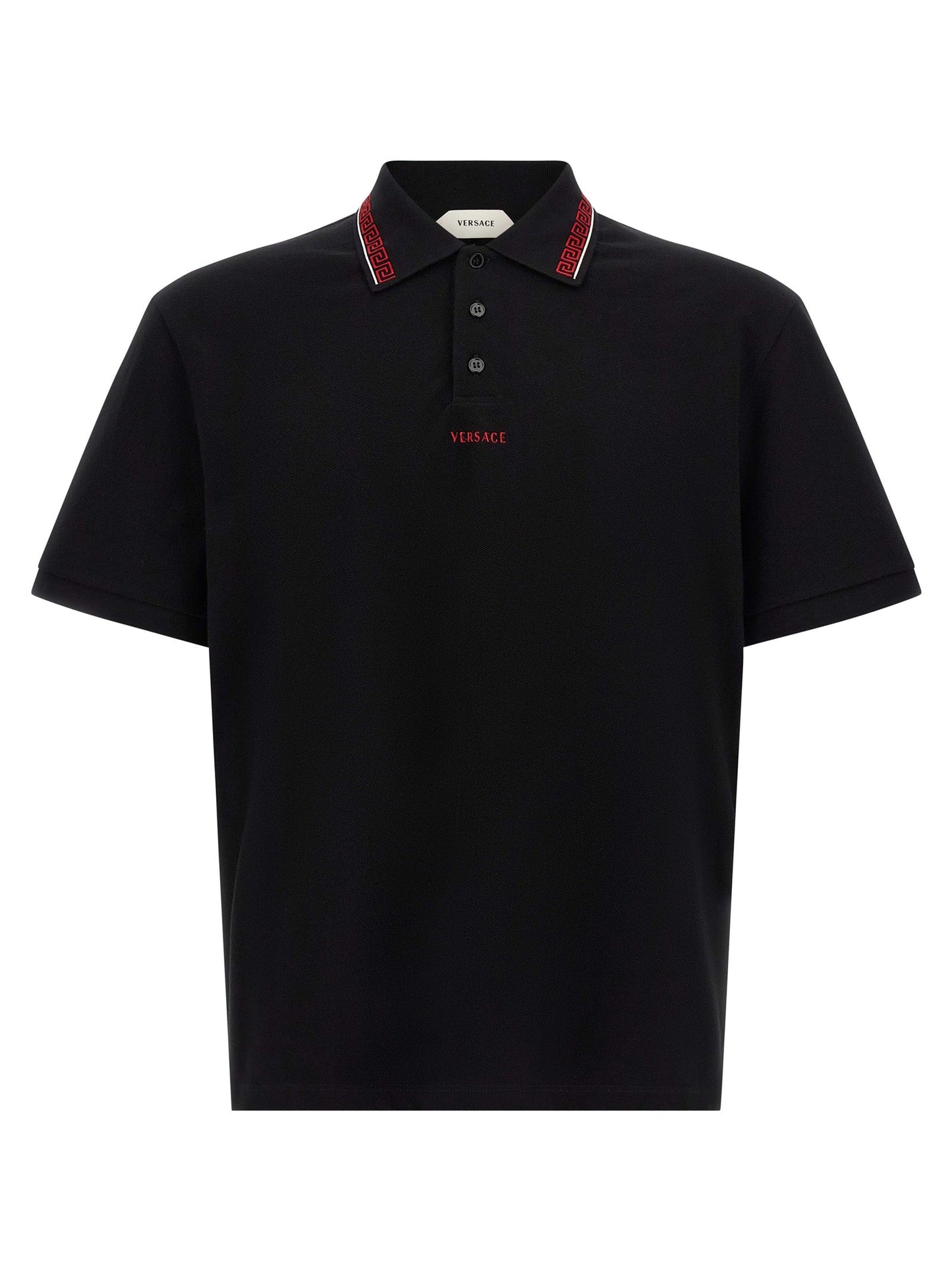Versace Men 'Greca' Polo Shirt