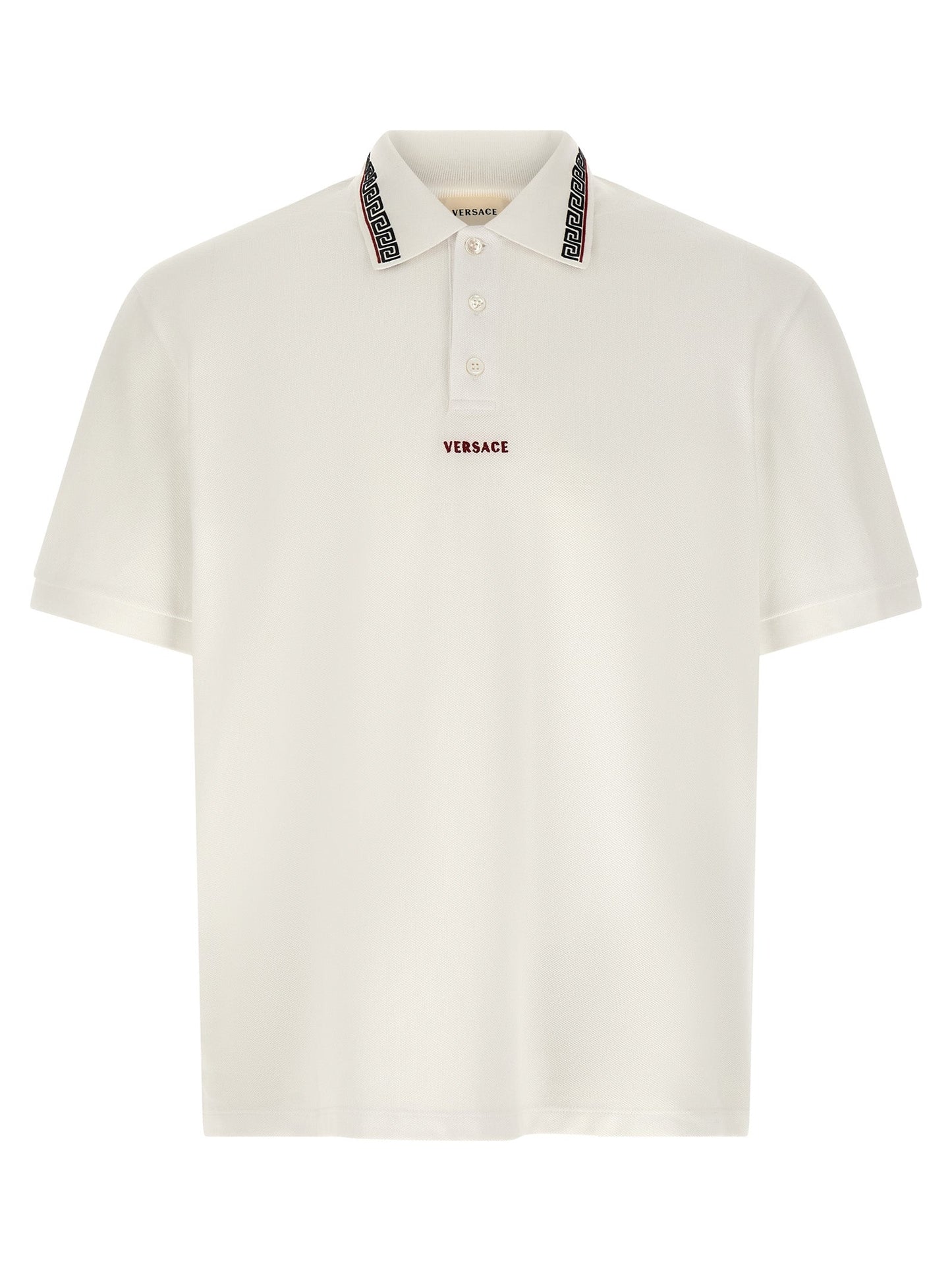 Versace Men 'Greca' Polo Shirt