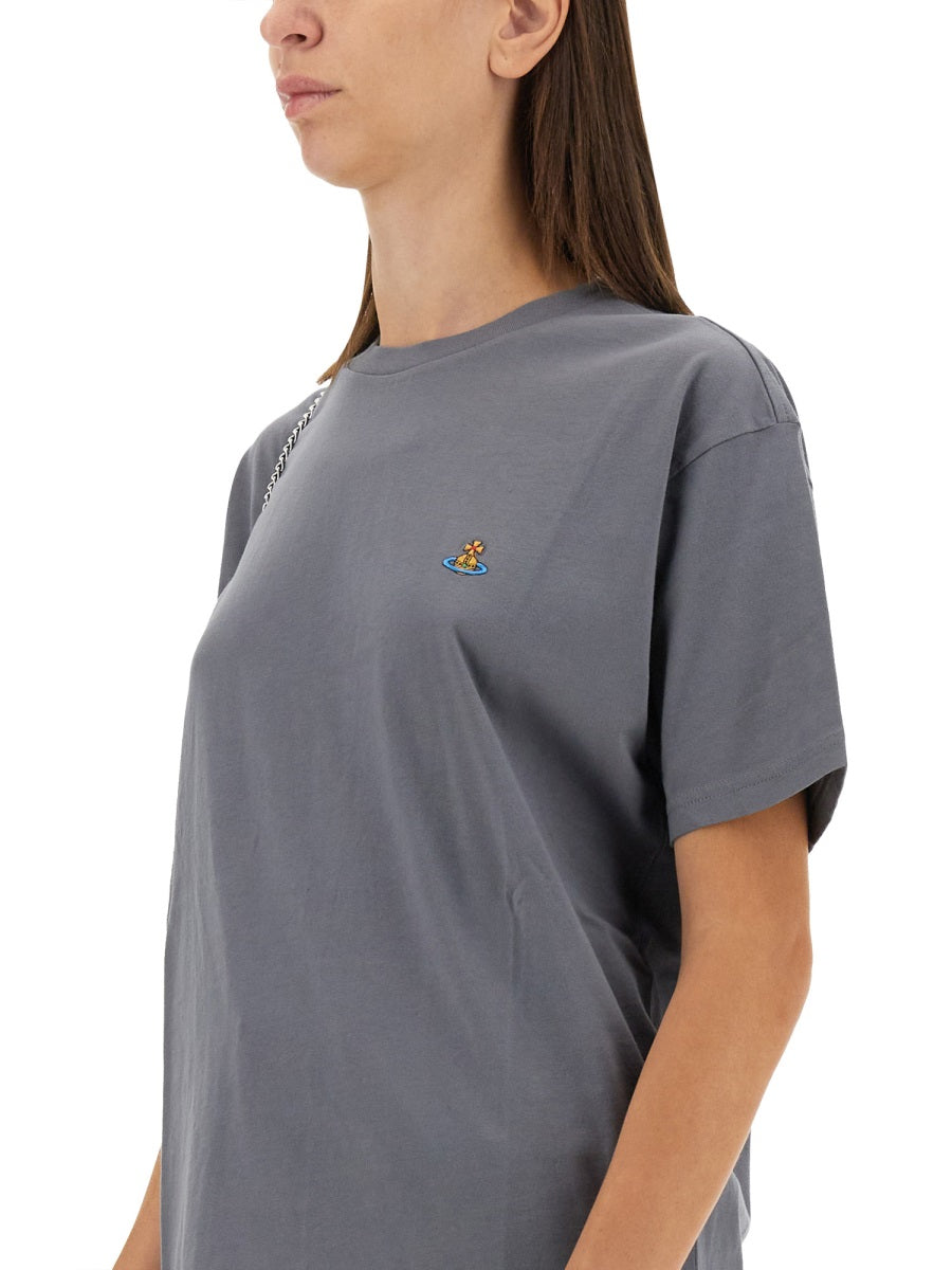 Vivienne Westwood Unisex T-Shirt With Logo