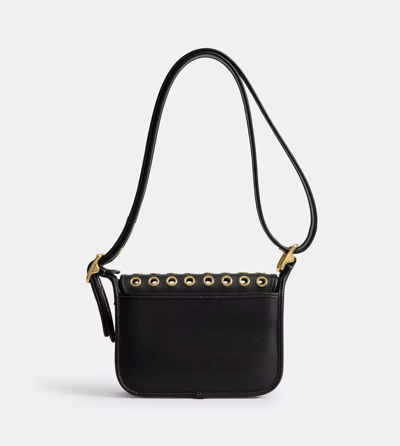 NWT Coach Patricia Legacy Bag 19 With Grommets In Brass/Black