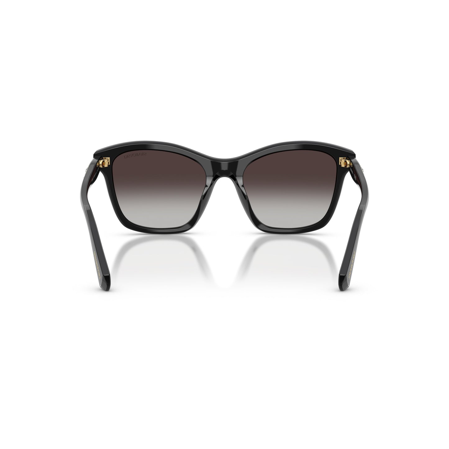 0Sk6063 Bold Square Frame Sunglasses with Crystal Embellishments
