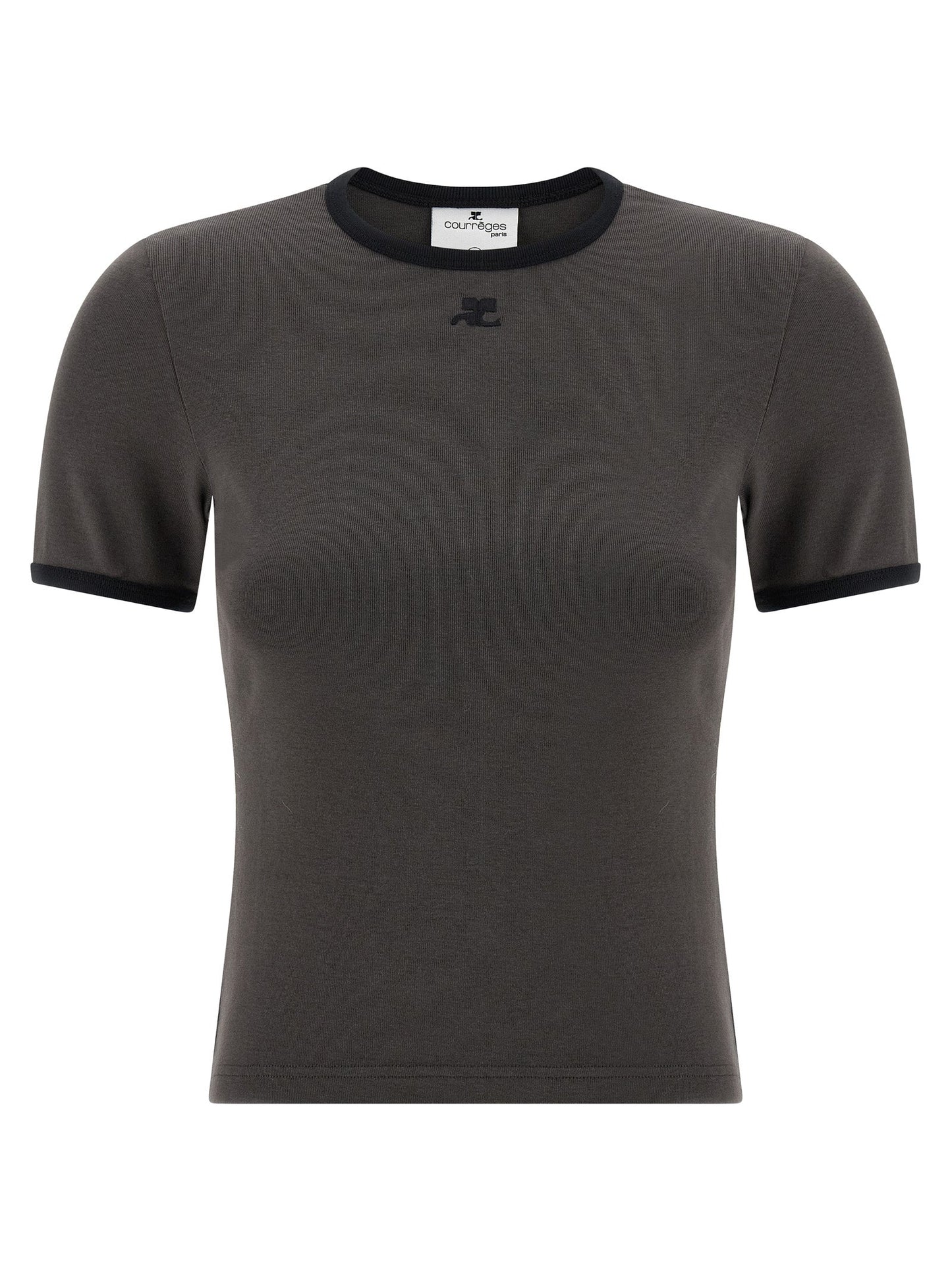 Courreges Women 'Signature Contrast' T-Shirt