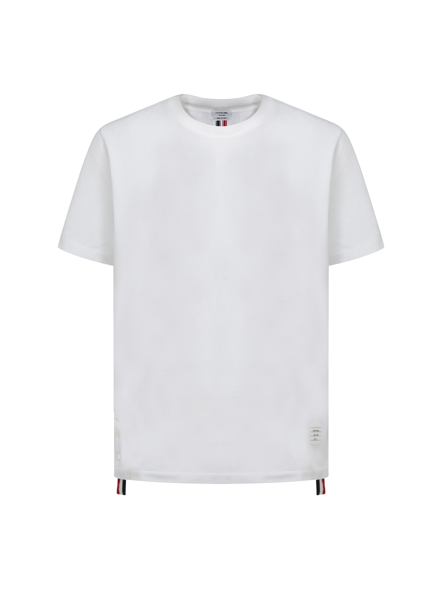 Thom Browne Men Short Sleeve Cotton T-Shirt