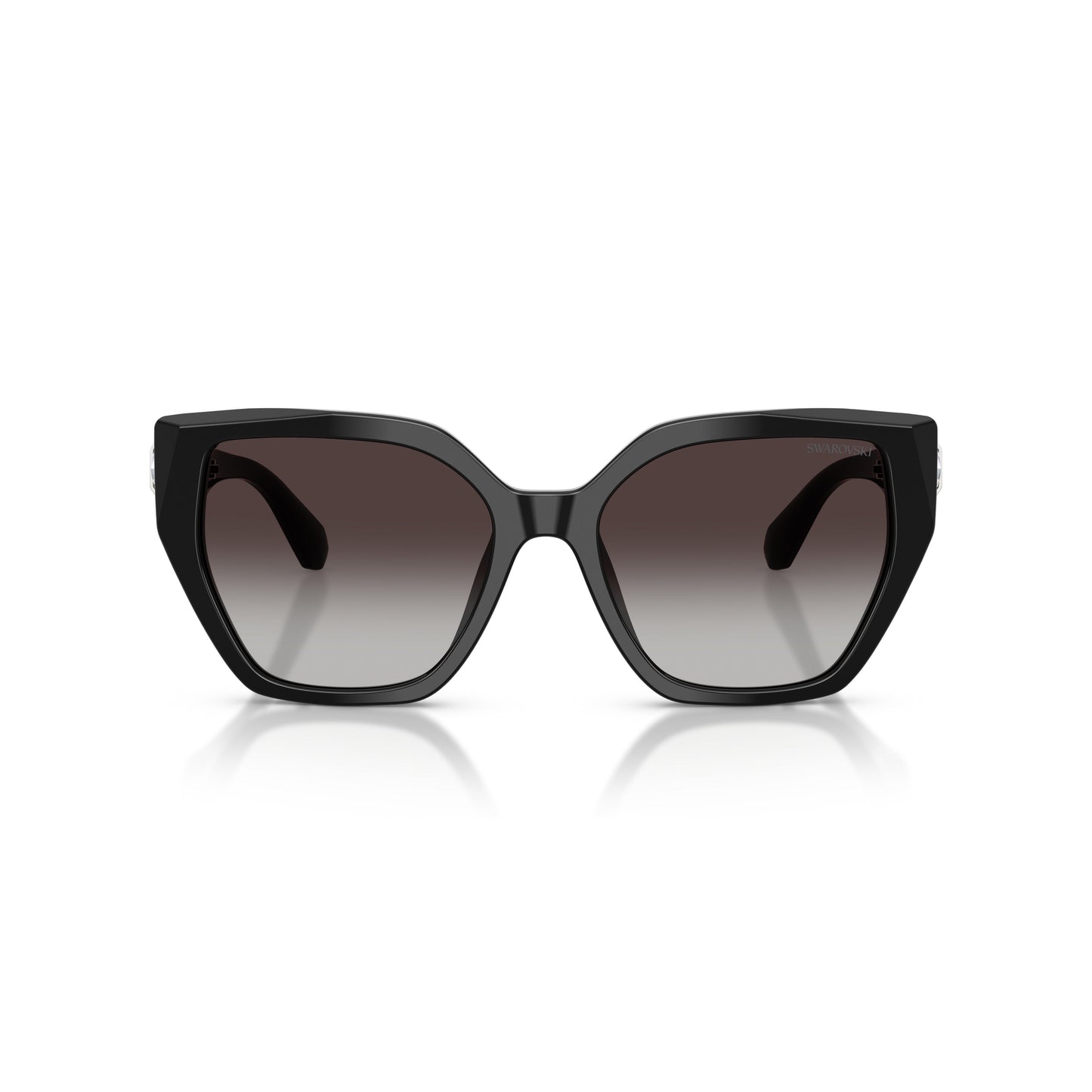 0Sk6044U Oversized Square Frame Sunglasses with Crystal Embellishment