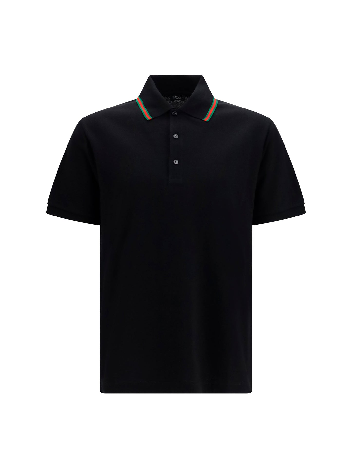 Gucci Men Cotton Piqué Jersey Polo Shirt