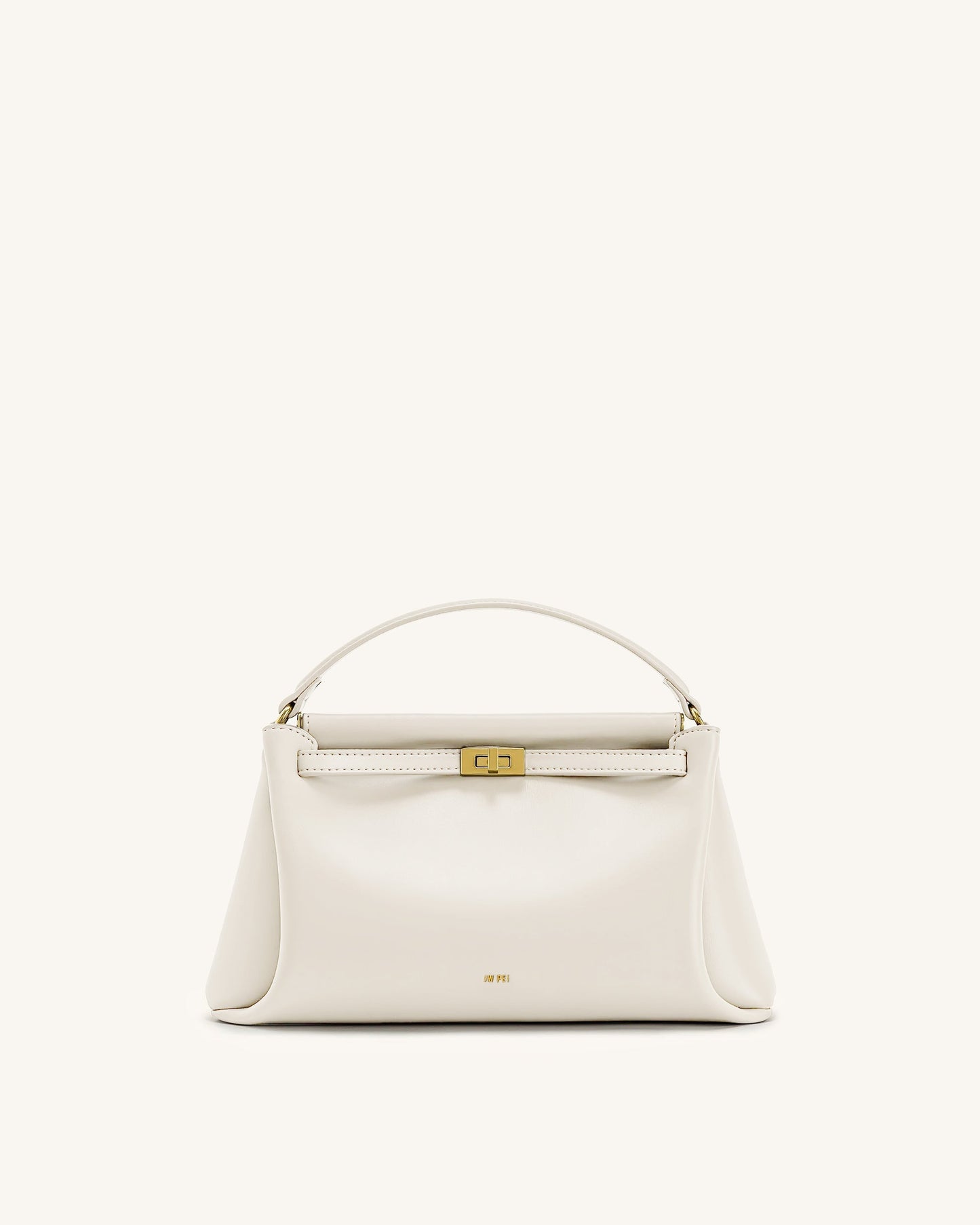 Carmen Top Handle Bag - White