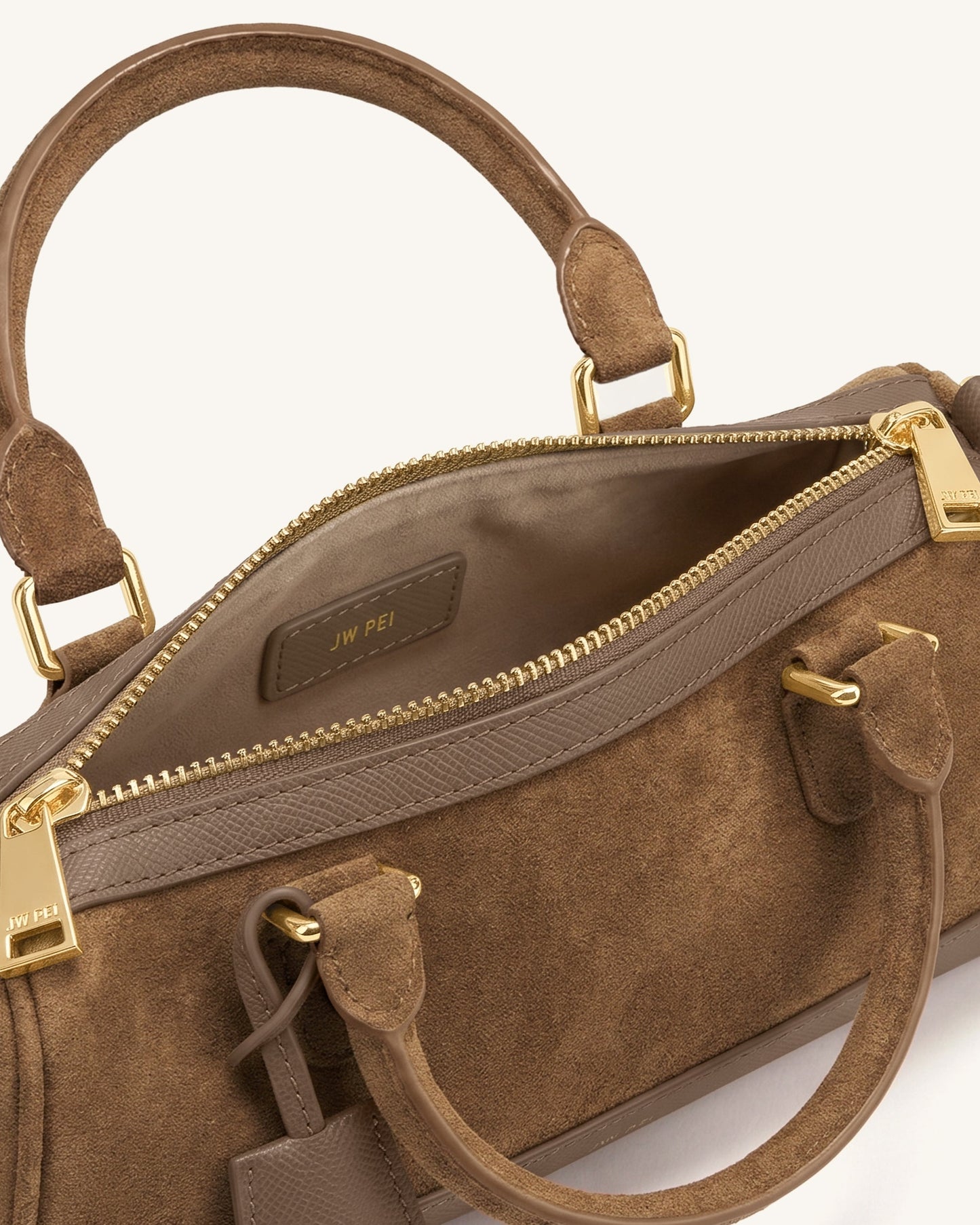 Josie Barrel Shoulder Bag - Brown