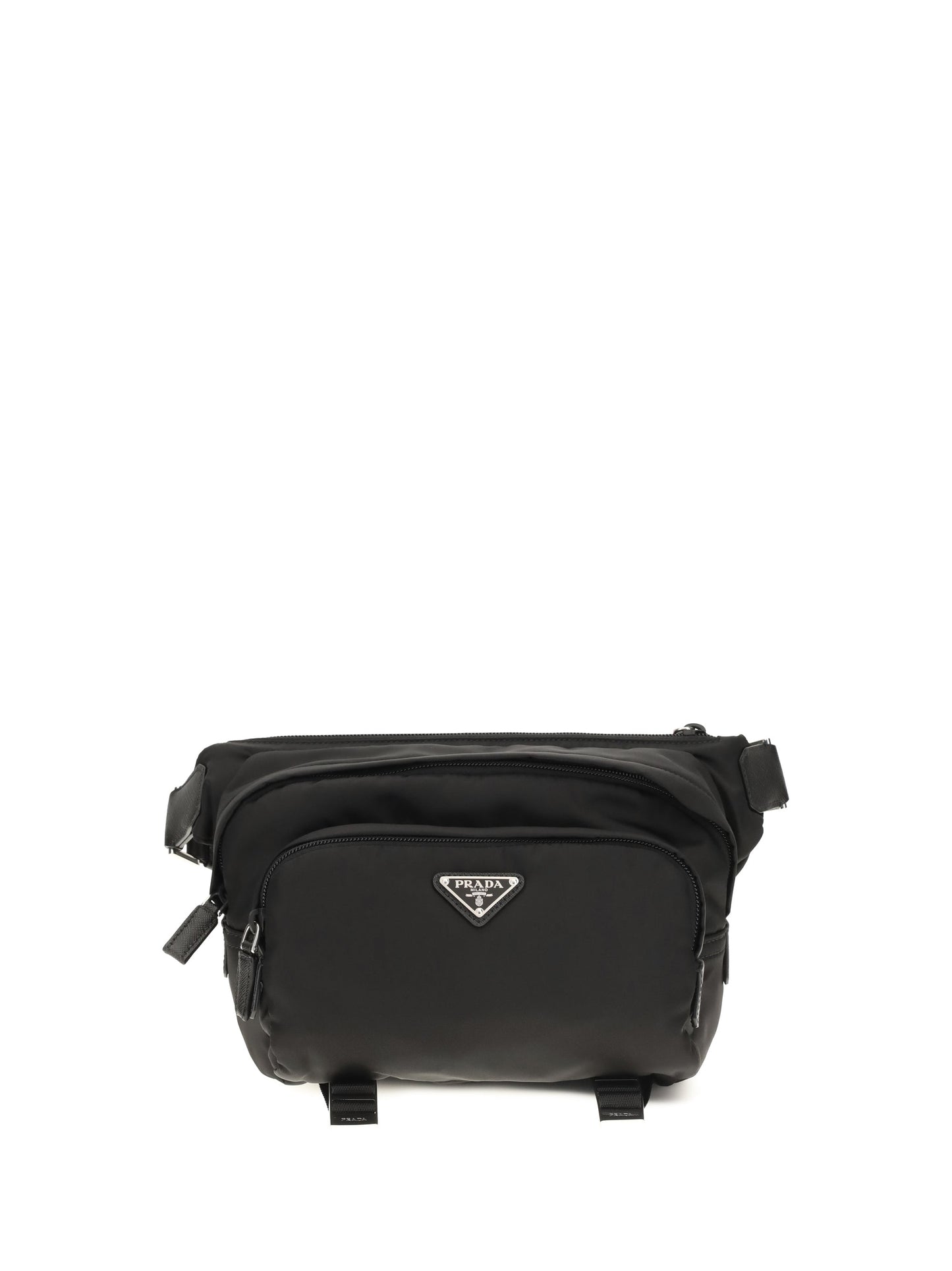 Prada Men Re-Nylon And Saffiano Shoulder Bag