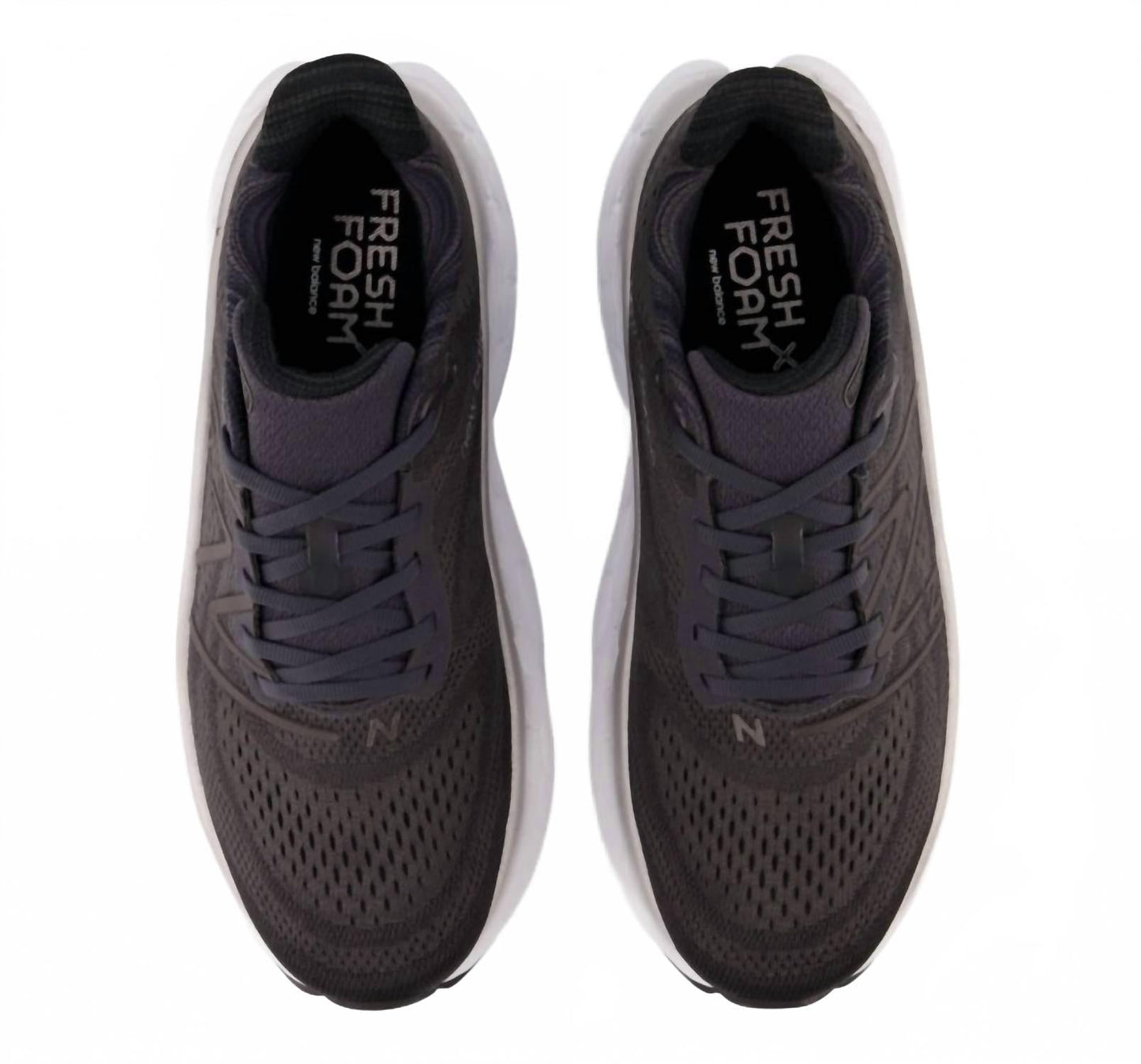 Men's Fresh Foam X More V4 Running Shoes In Black Phantom