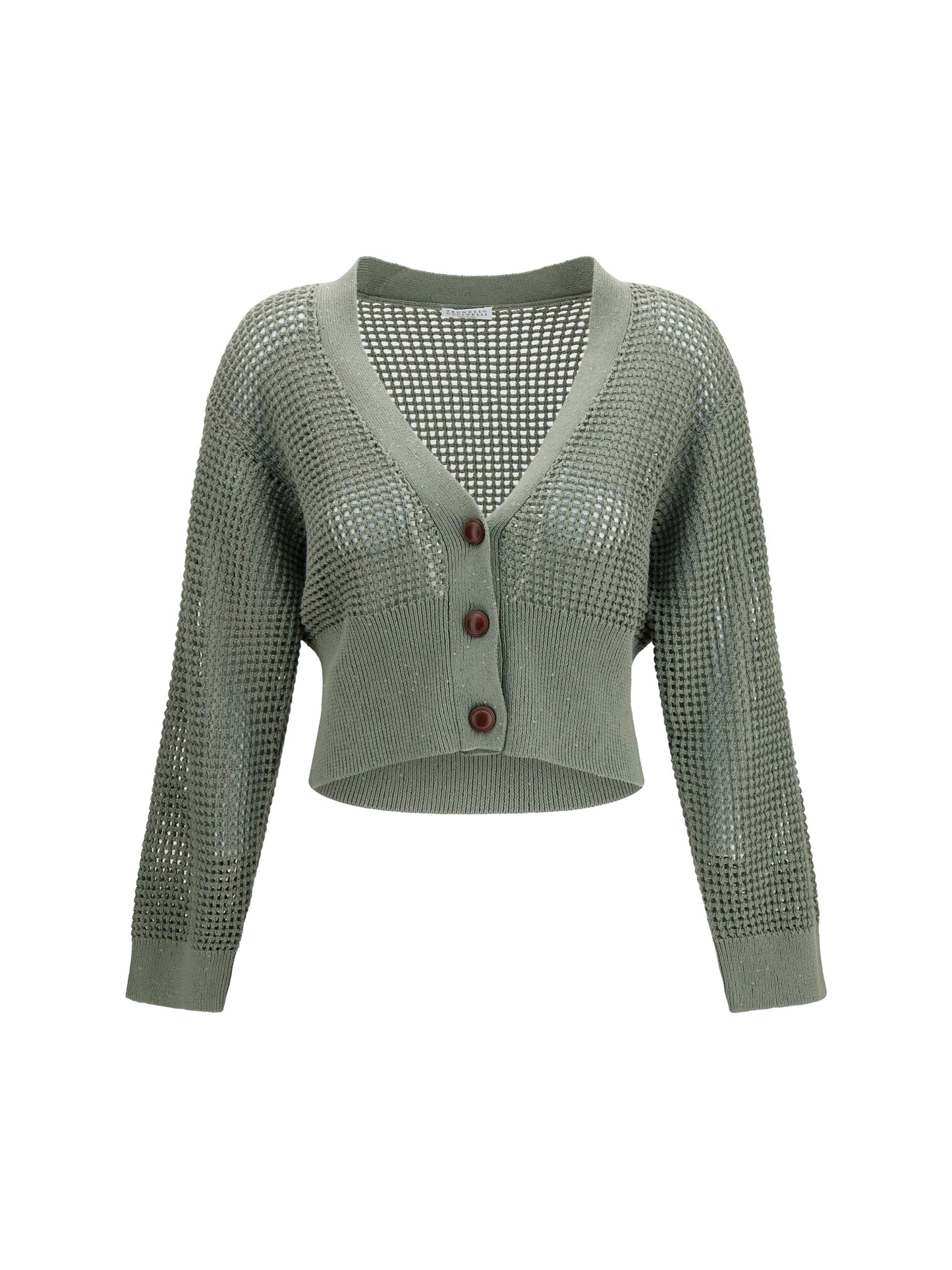 Brunello Cucinelli Women Sequined Mesh Cardigan
