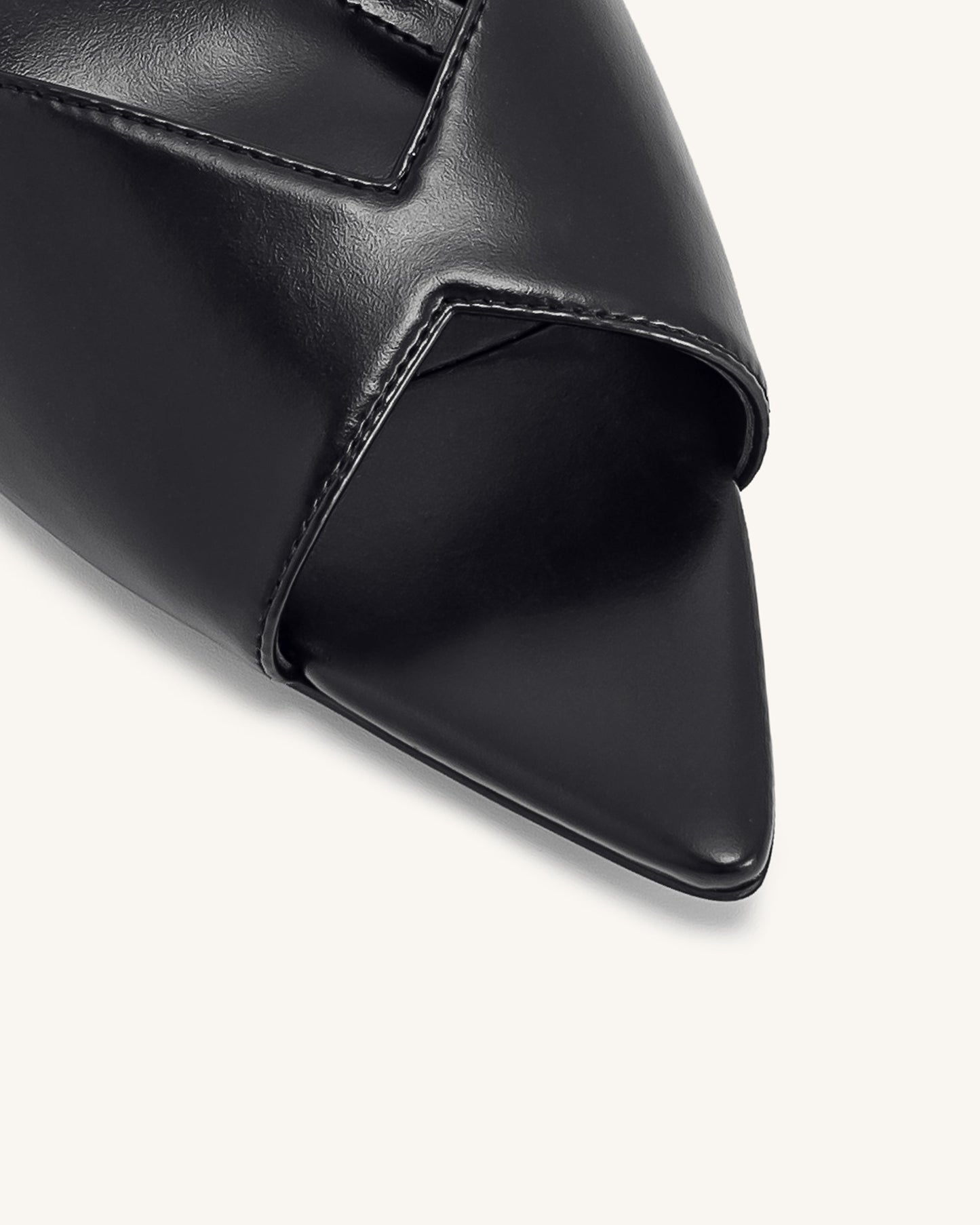 Ellie Sphere Heel Mules - Black